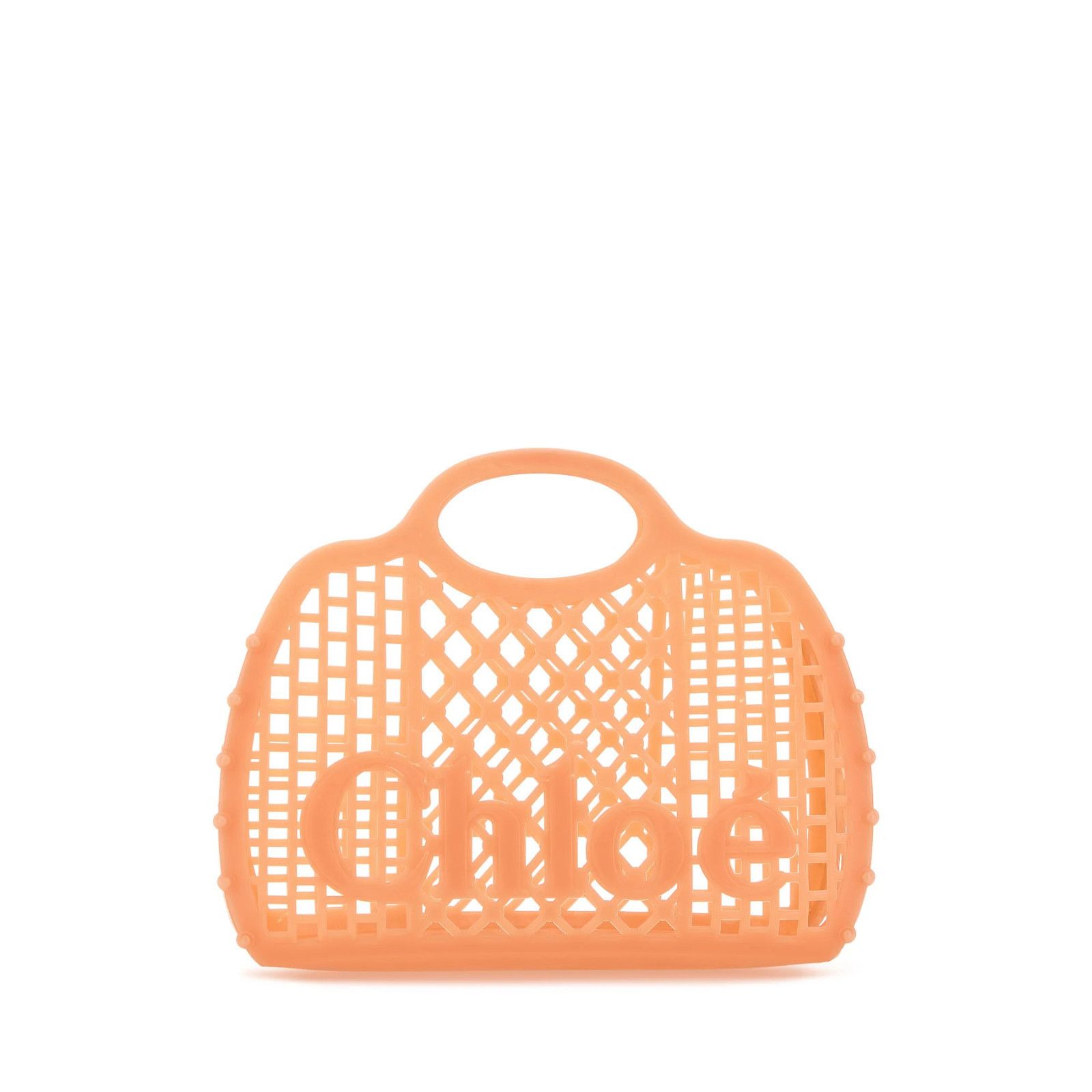 Chloe Chloe Cage Orange Top Handle Bag New & Authentic Size ONE SIZE - 1 Thumbnail