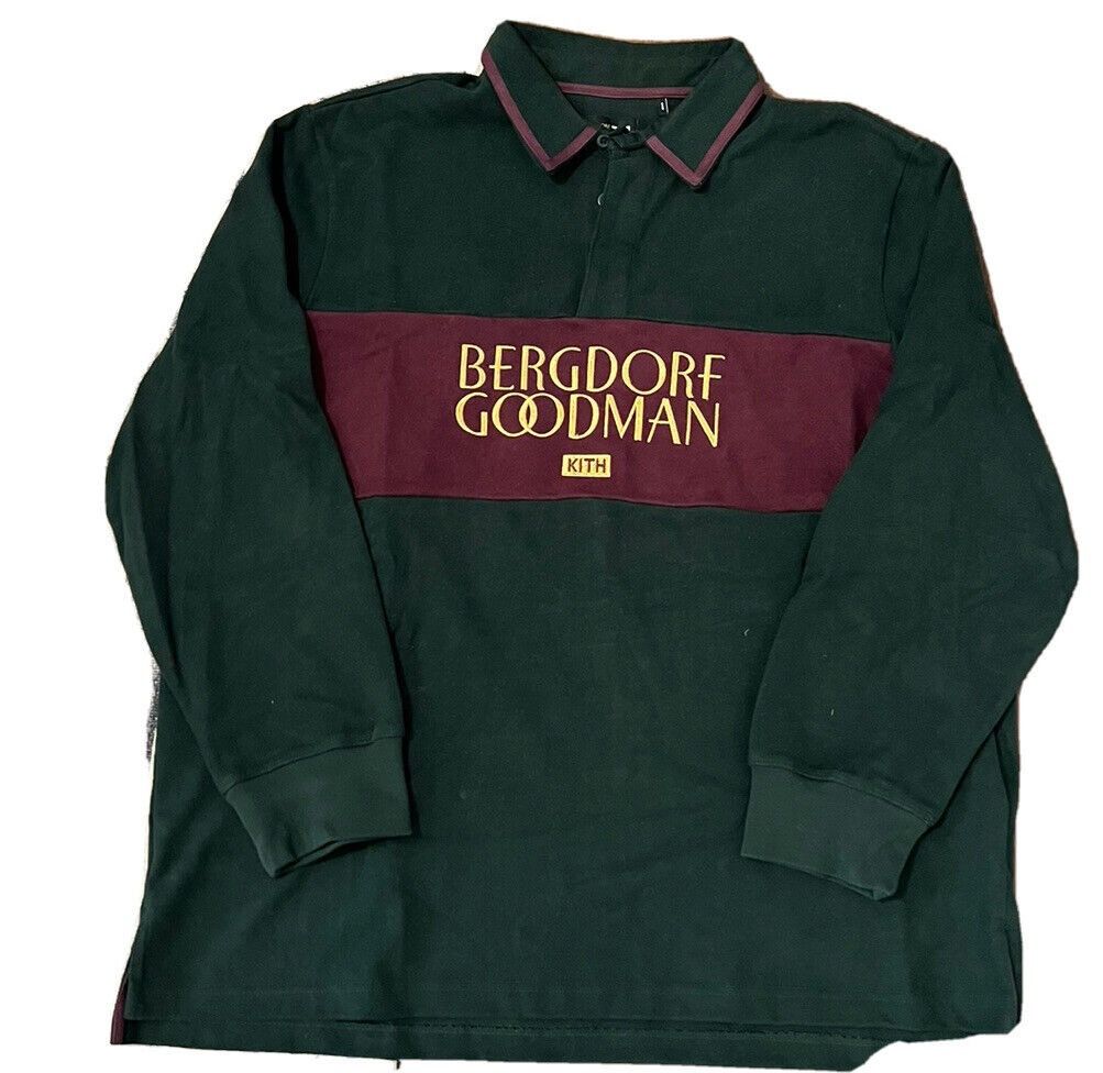 Bergdorf Goodman × Kith DEADSTOCK Kith X Bergdorf Goodman F/W 2017 Rugby Size US XXL / EU 58 / 5 - 1 Thumbnail