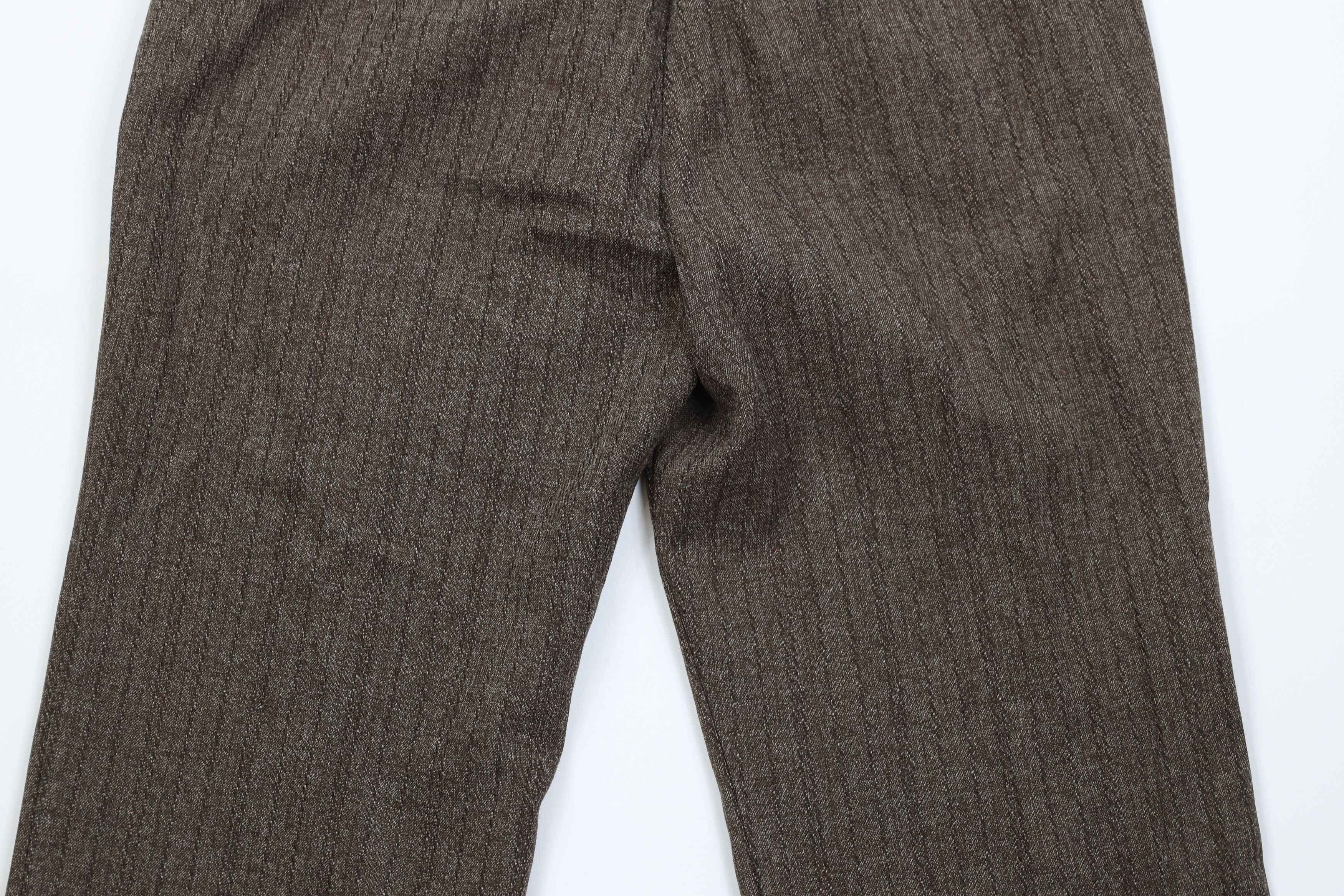 Vintage Vintage 90s Y2K Babydoll Knit Flared Wide Leg Chino Pants Size 32" / US 10 / IT 46 - 12 Thumbnail
