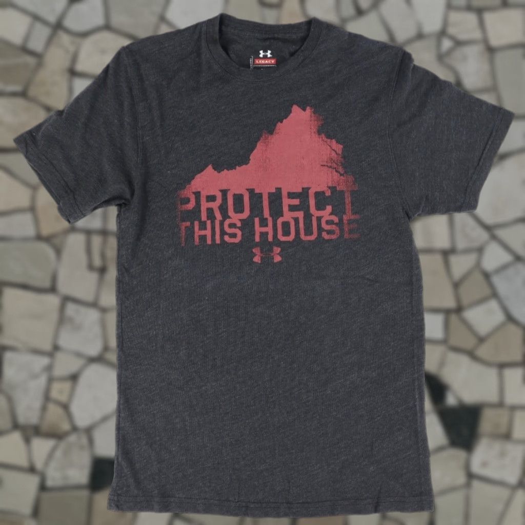 Under Armour Under Armour Shirt M Gray: Protect This House Virginia Solid T-Shirt Mens Size US M / EU 48-50 / 2 - 1 Thumbnail