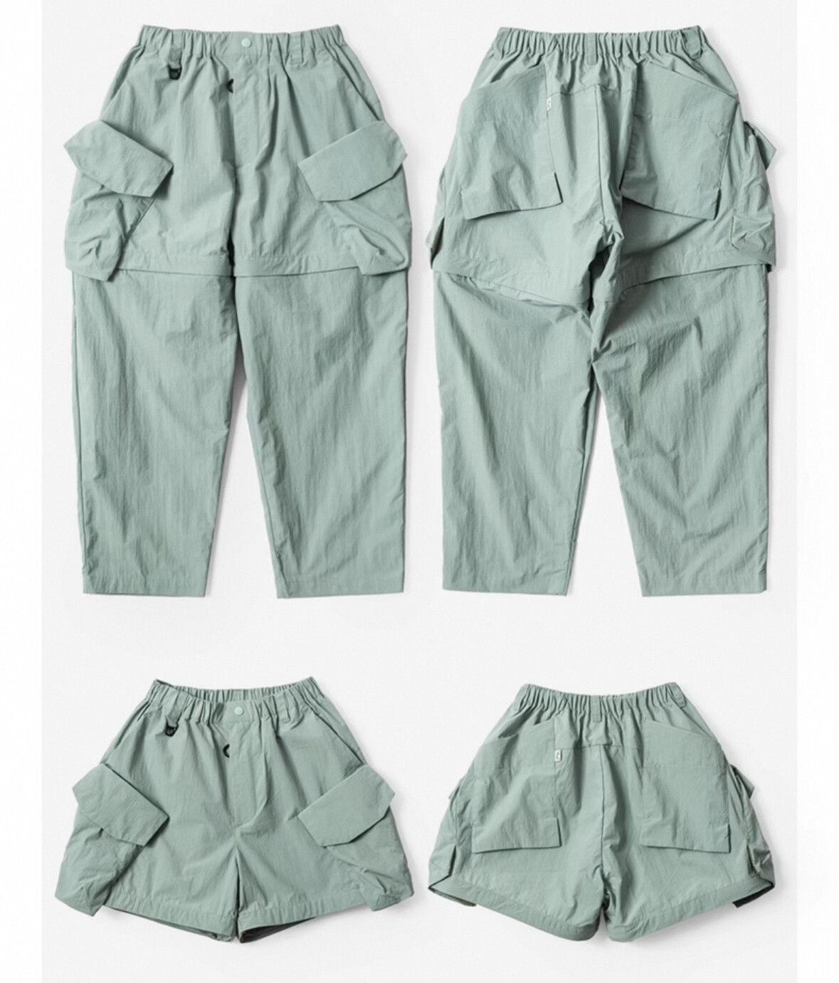 Lightweight Khaki Outdoor Convertible Pants