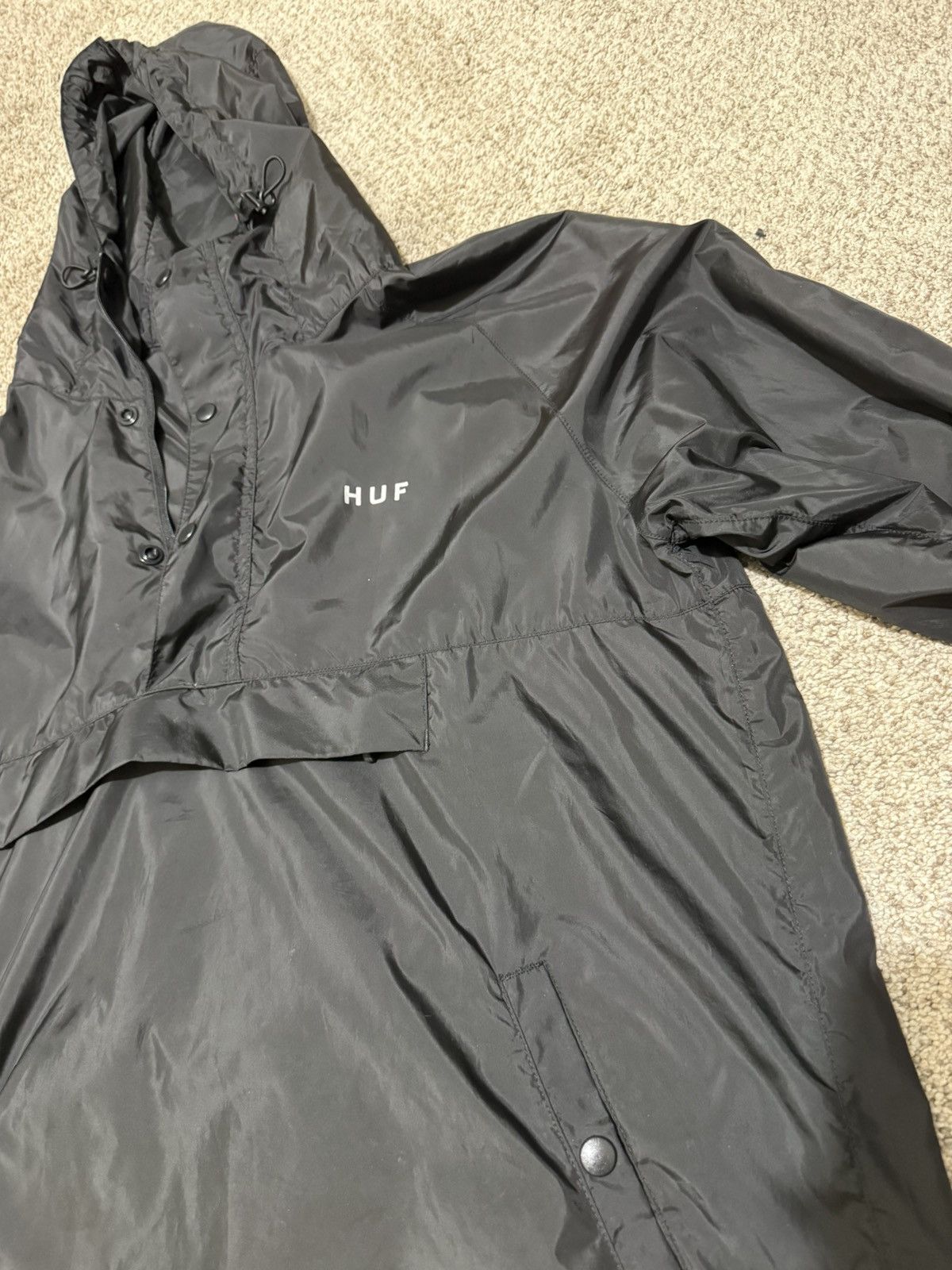 Huf HUF Windbreaker Vintage Size US L / EU 52-54 / 3 - 2 Thumbnail