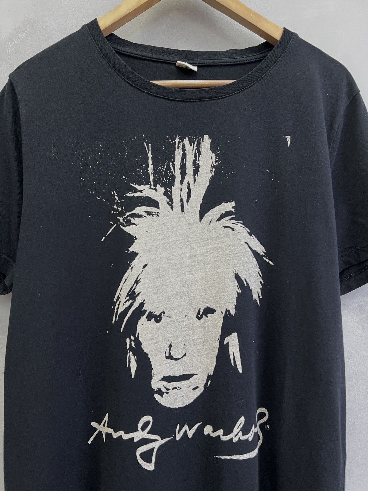 Andy Warhol Andy Warhol Graphic Tee Black Pop Art Vintage Style Size US M / EU 48-50 / 2 - 3 Thumbnail