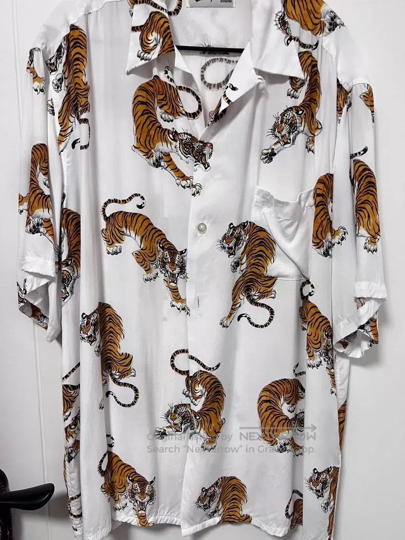 Wacko Maria WACKO MARIA Tiger Print Short Sleeve Shirt Size US L / EU 52-54 / 3 - 2 Thumbnail