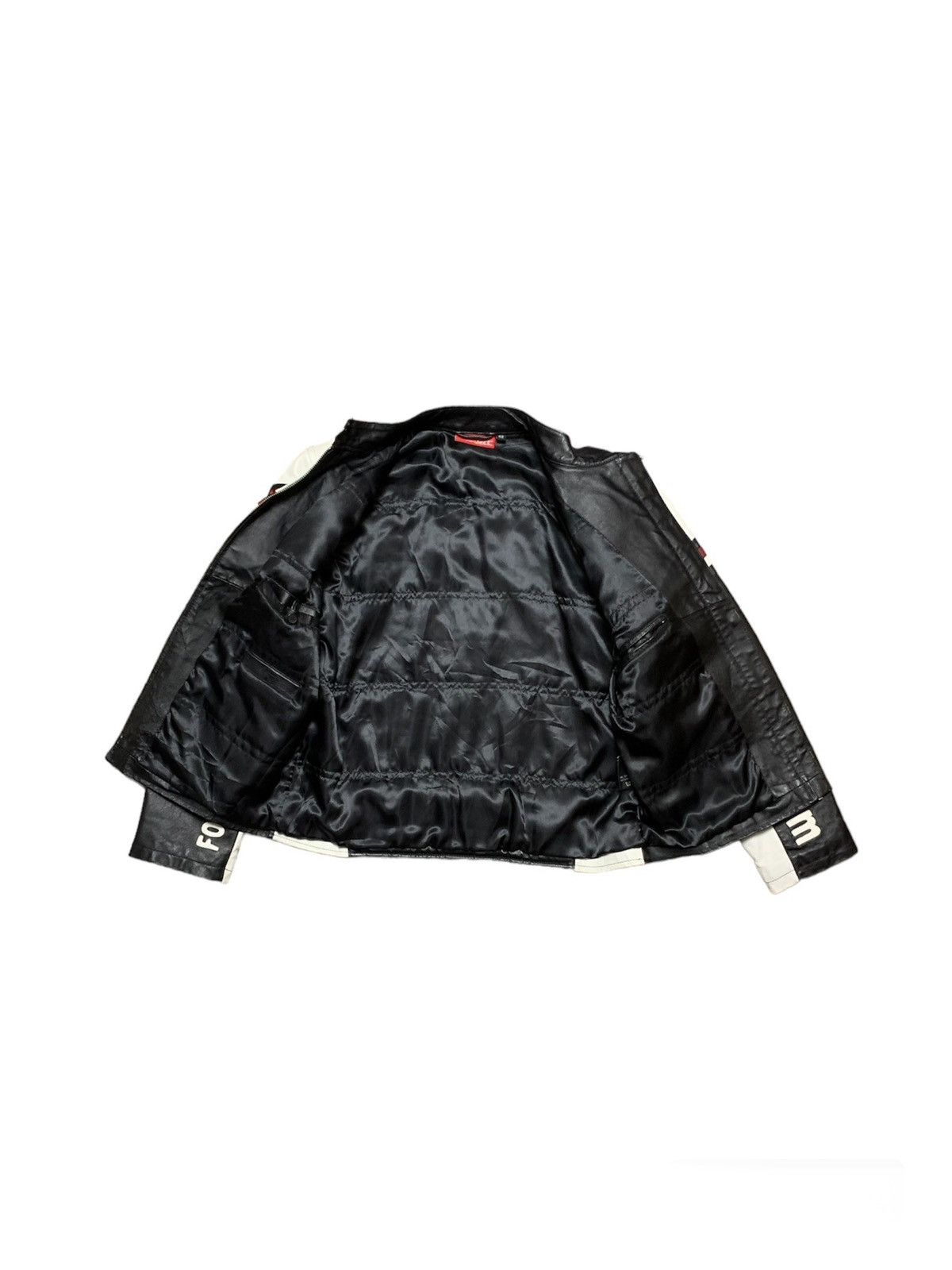 Other Vintage Racing Leather Jacket Size US XL / EU 56 / 4 - 4 Thumbnail