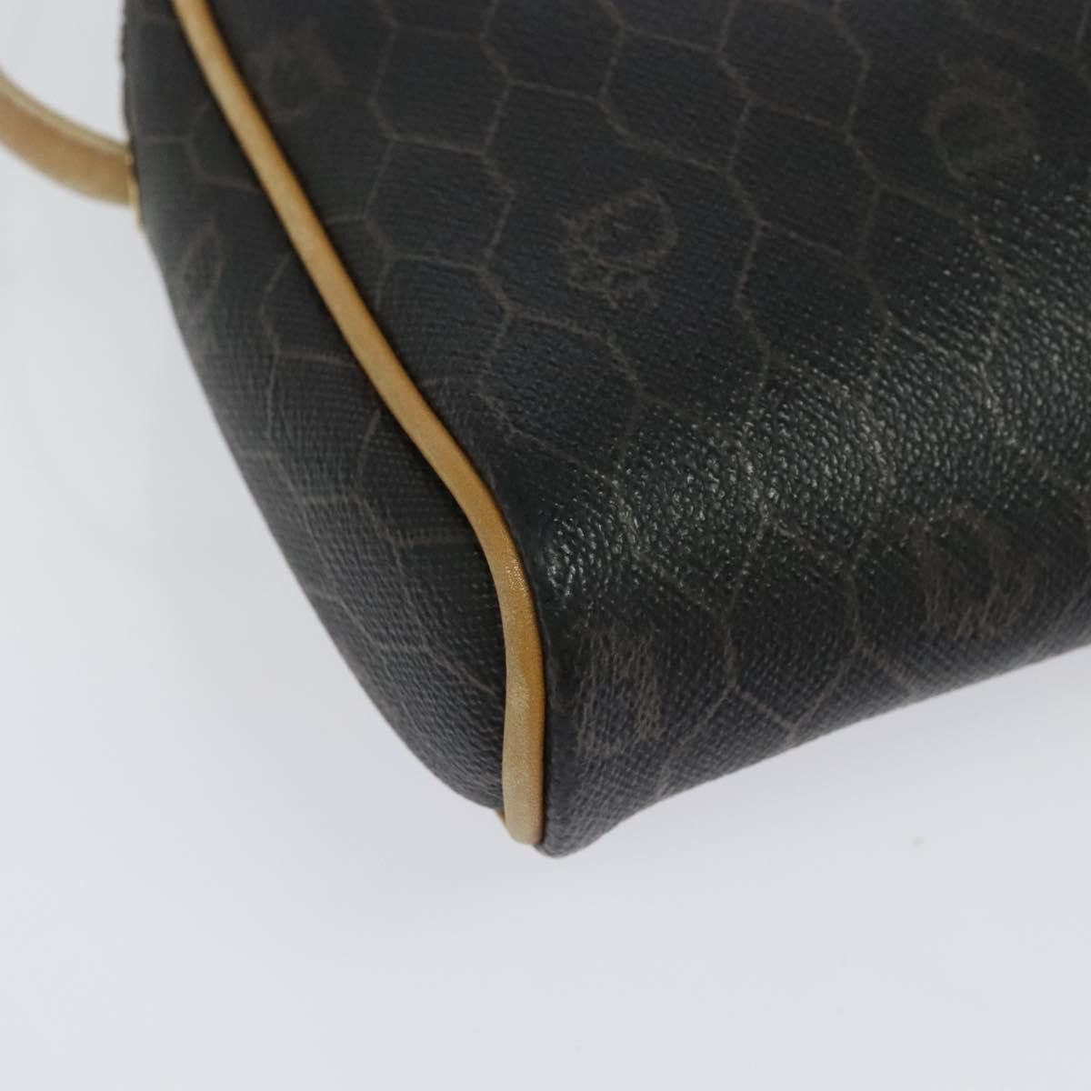 Dior DIOR Honeycomb Canvas Shoulder Bag Pvc Black Gold Size ONE SIZE - 4 Thumbnail