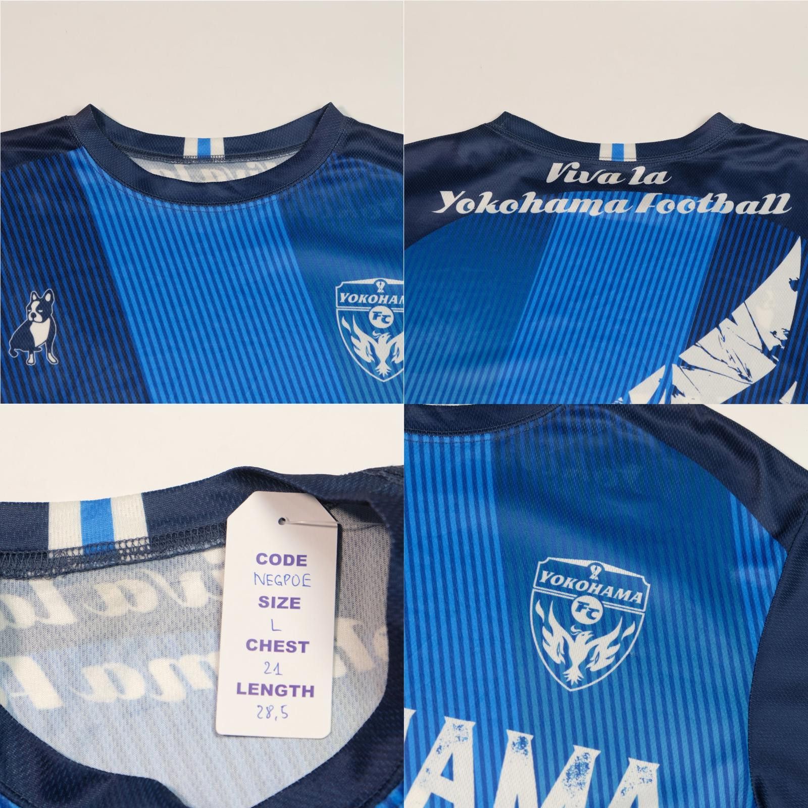 Other Yokohama FC Fan Shirt J-League (L) Size US L / EU 52-54 / 3 - 4 Thumbnail