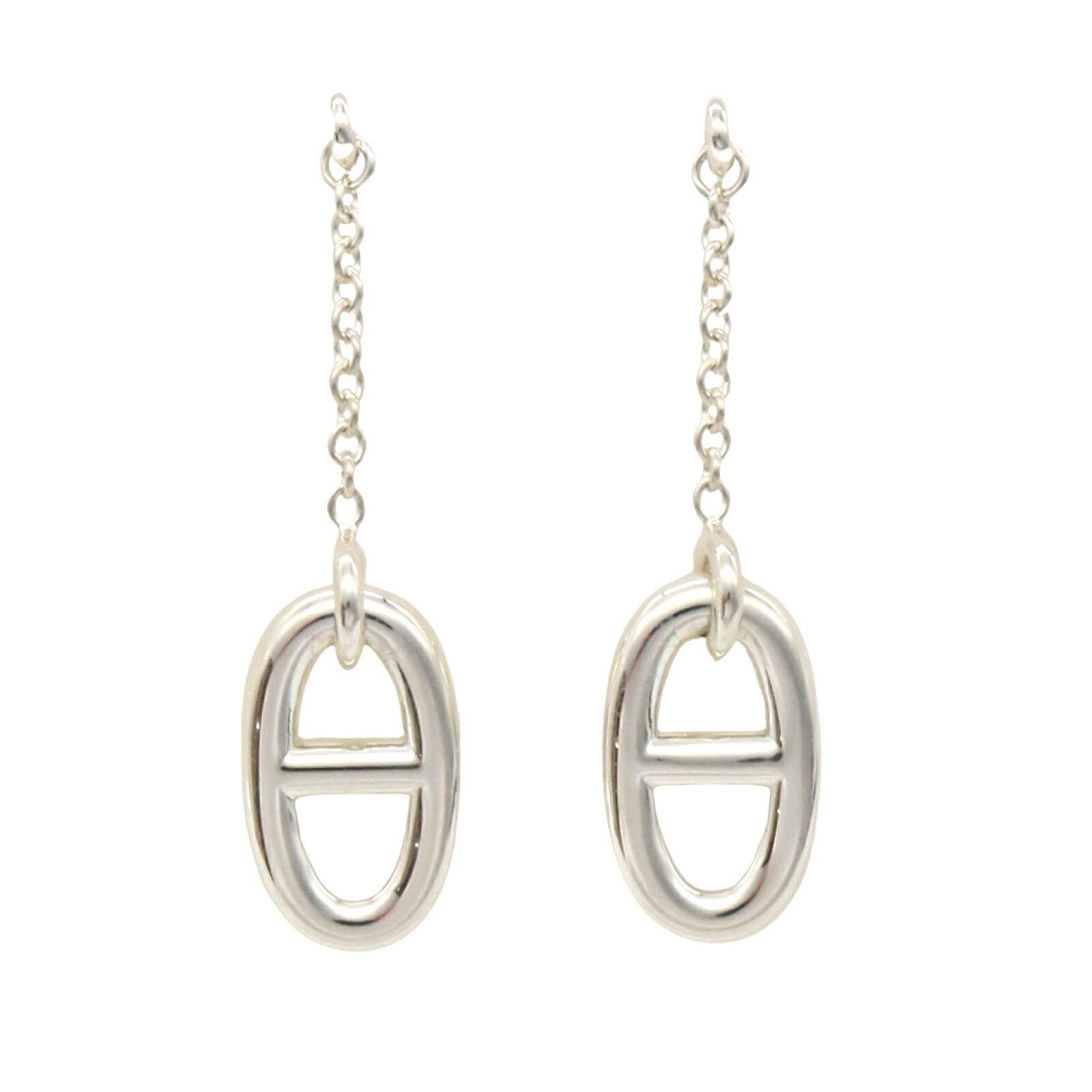 Hermes Hermes Hermes Farandole Silver 925 Earrings Metal Earrings Size ONE SIZE - 1 Thumbnail