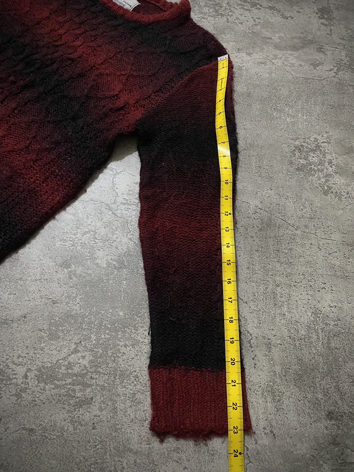 Number (N)ine Number (N)ine Studious "Kurt cobain style" knitwear Size US L / EU 52-54 / 3 - 10 Thumbnail
