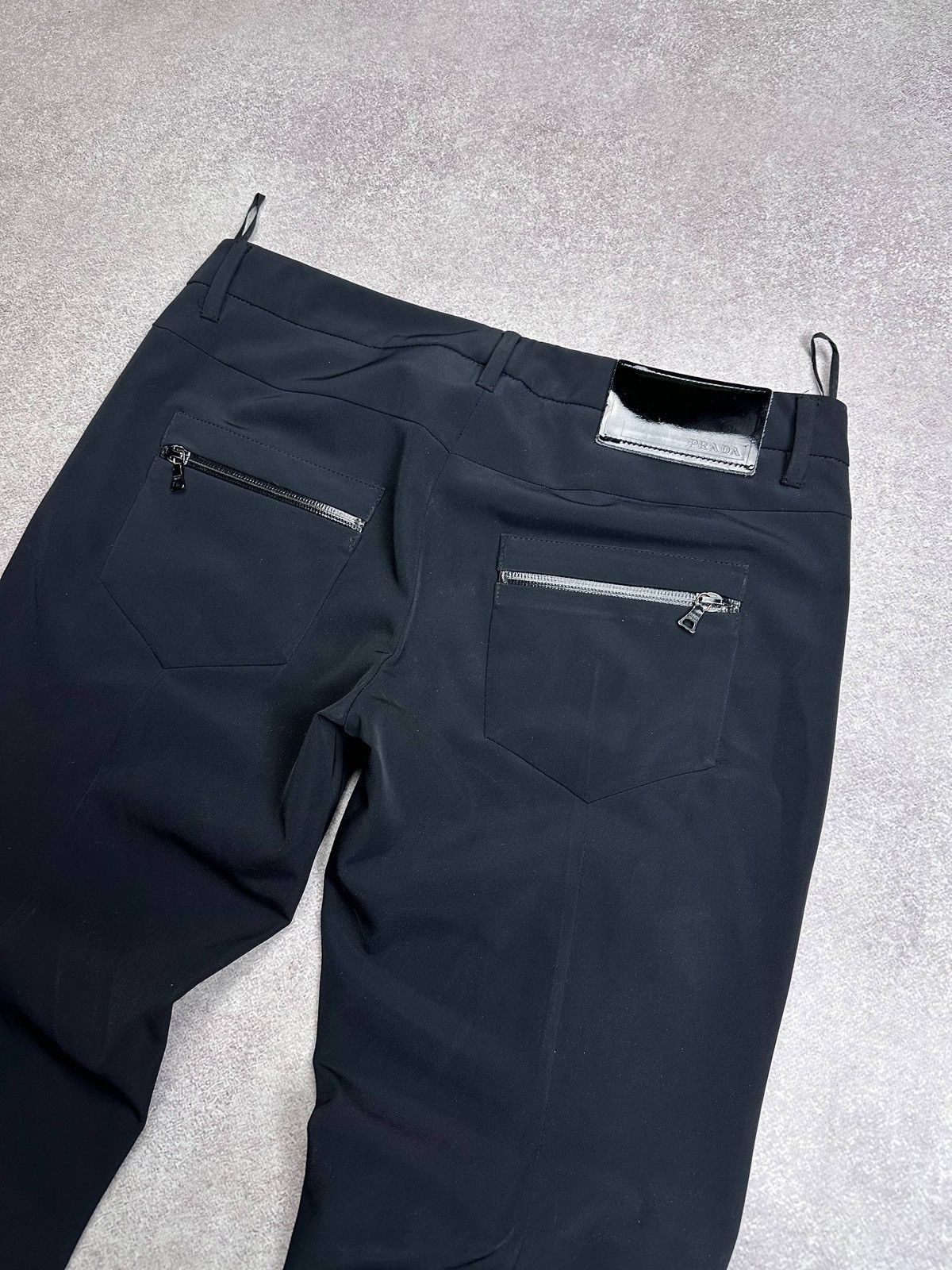 Prada Vintage Prada Womans Abstract Archival Pants Rare IT 42 Size 28" / US 6 / IT 42 - 3 Thumbnail