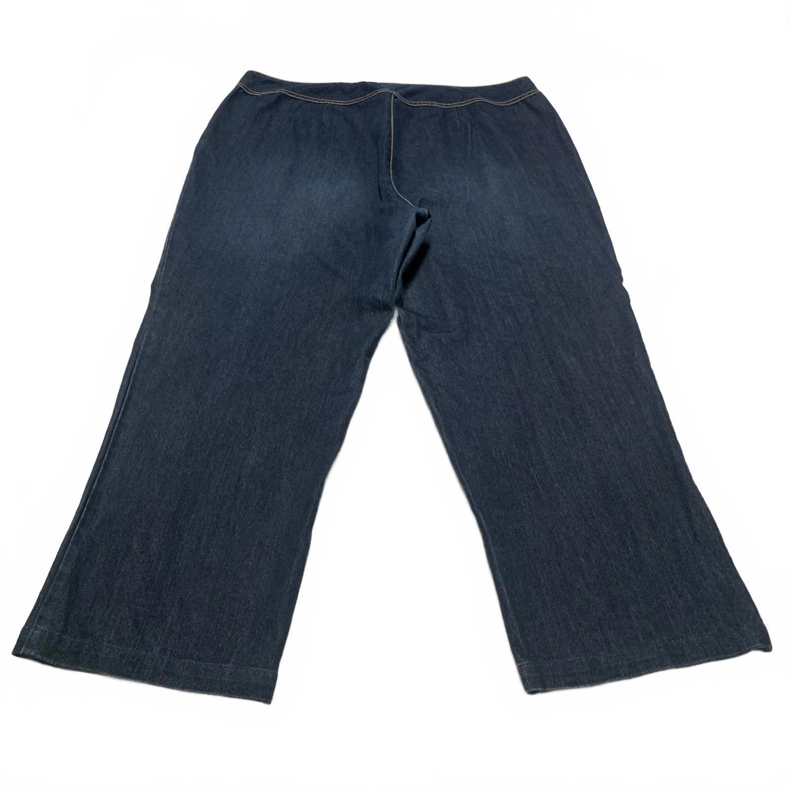 Other Sigrid Olsen Women's Sz 20 W Denim Jeans Wide-Leg 44 x 30 Size 42" / US 20 - 2 Thumbnail