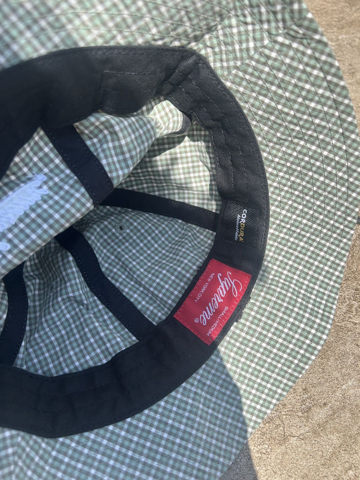 Supreme *NEW* SUPREME PLAID CRUSHER (SMALL/MEDIUM) Size ONE SIZE - 4 Thumbnail