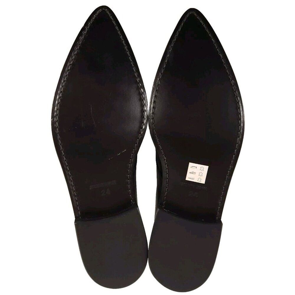 Comme des Garcons COMME des GARCONS HOMME PLUS Pointed Toe Leather Loafers 24 Size US 6 / EU 39 - 5 Thumbnail