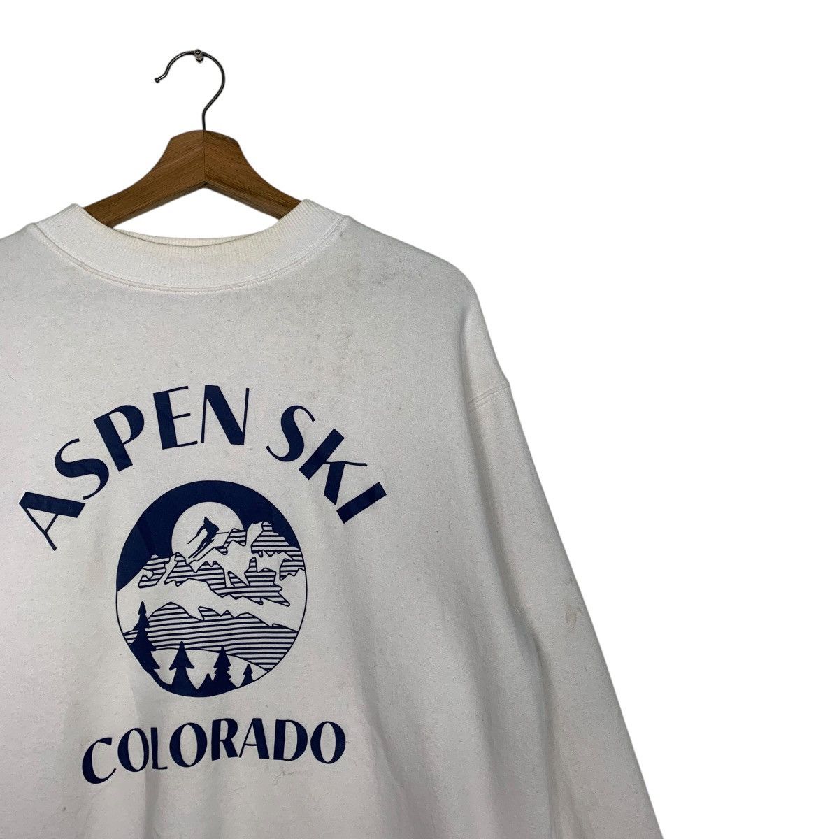 Japanese Brand Aspen Ski Colorado Crewneck Sweatshirt Size US L / EU 52-54 / 3 - 5 Thumbnail