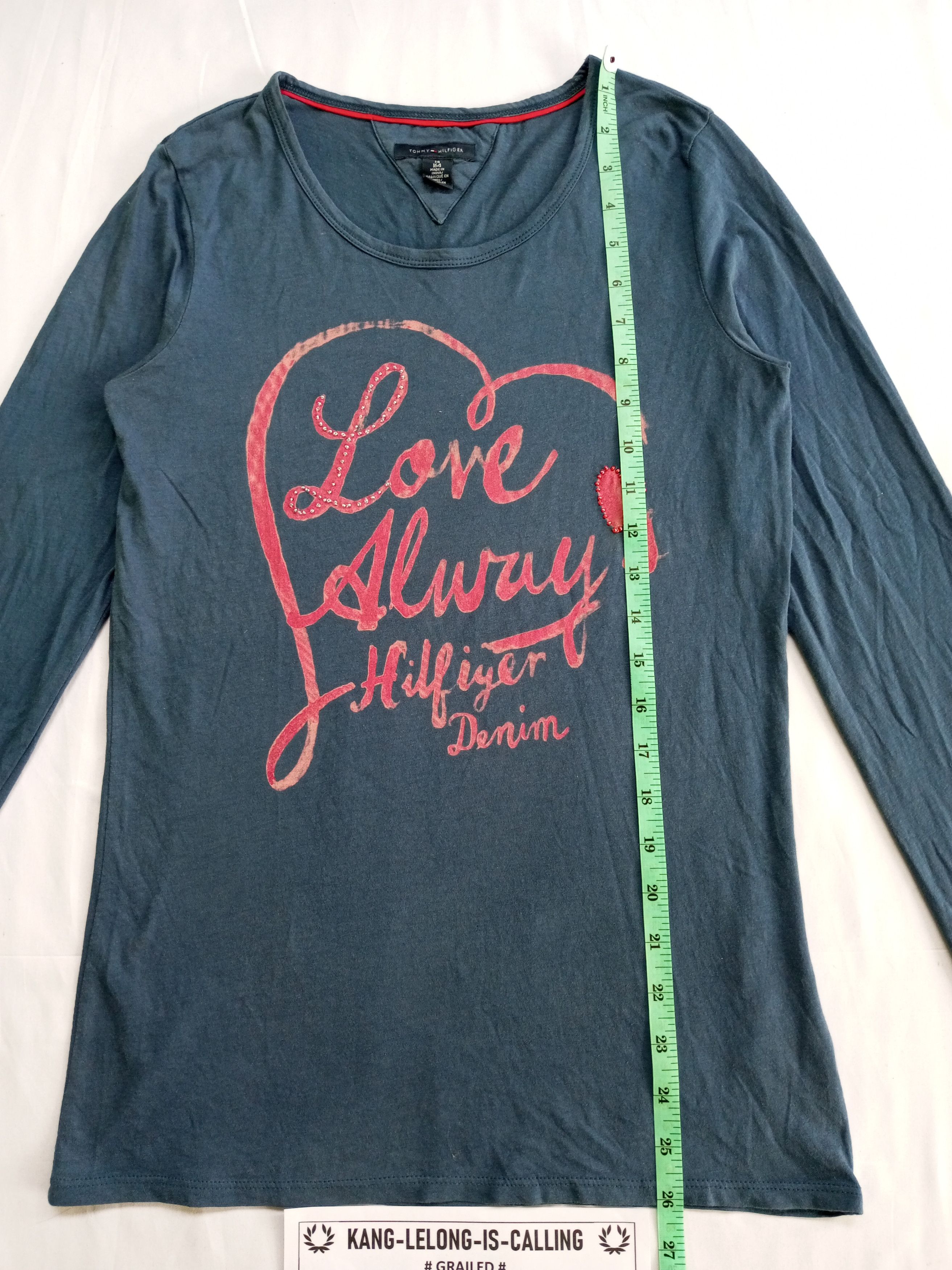 Tommy Hilfiger × Vintage Vintage Tommy Hilfiger Girl Tee Tommy Hilfiger Size US XS / EU 42 / 0 - 7 Thumbnail