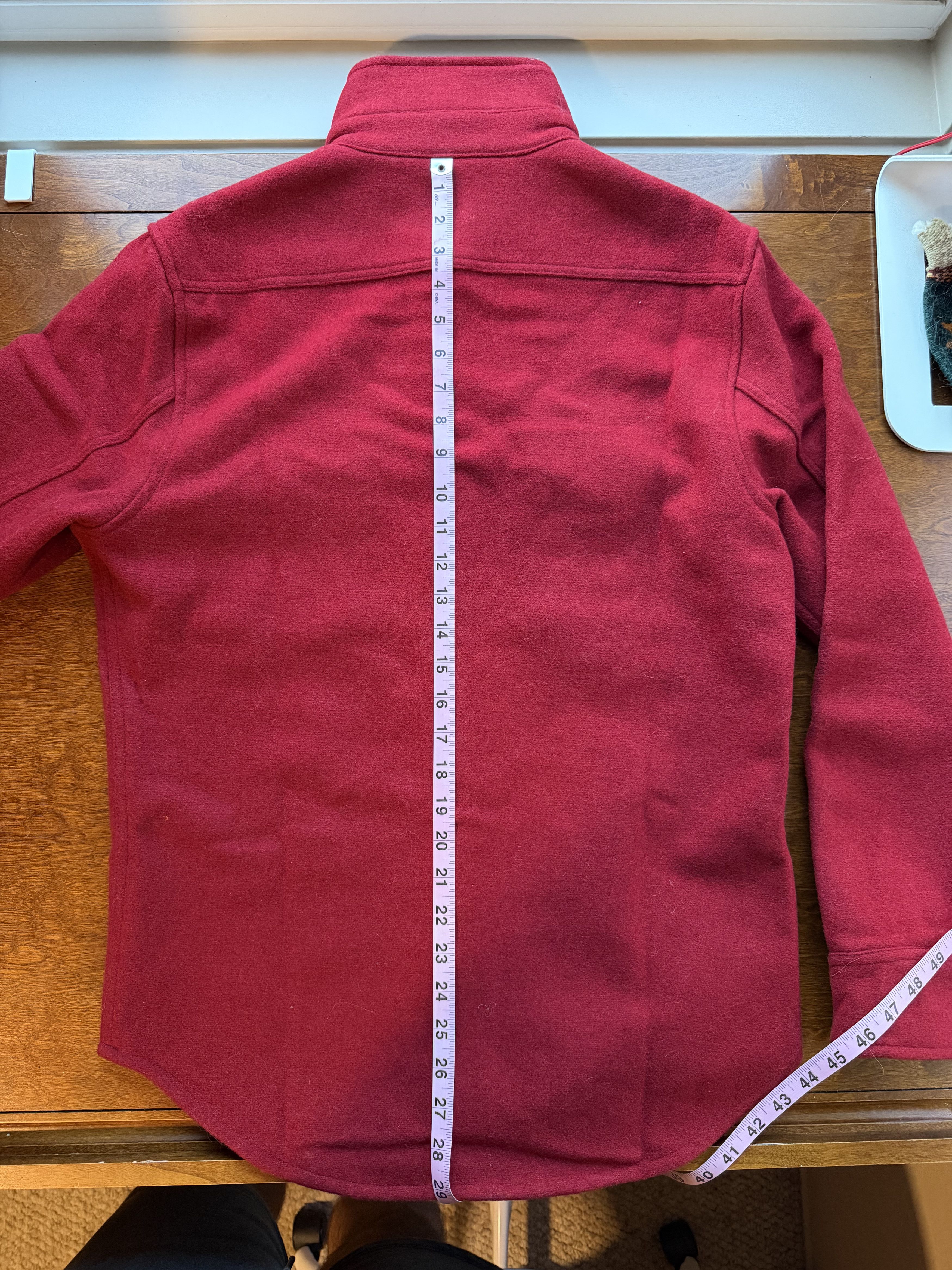 Taylor Stitch Taylor Stitch Maritime Shirt Jacket Clifford Red Wool Small Size US S / EU 44-46 / 1 - 11 Thumbnail