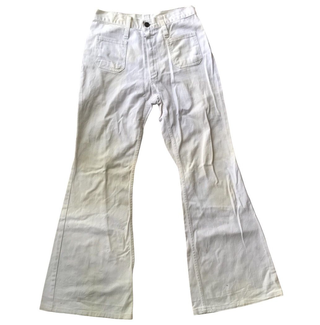Japanese Brand × Vintage Acme Bushpant Flared Jeans Bootcut Scovill Zipper Size 27" / US 4 / IT 40 - 3 Thumbnail