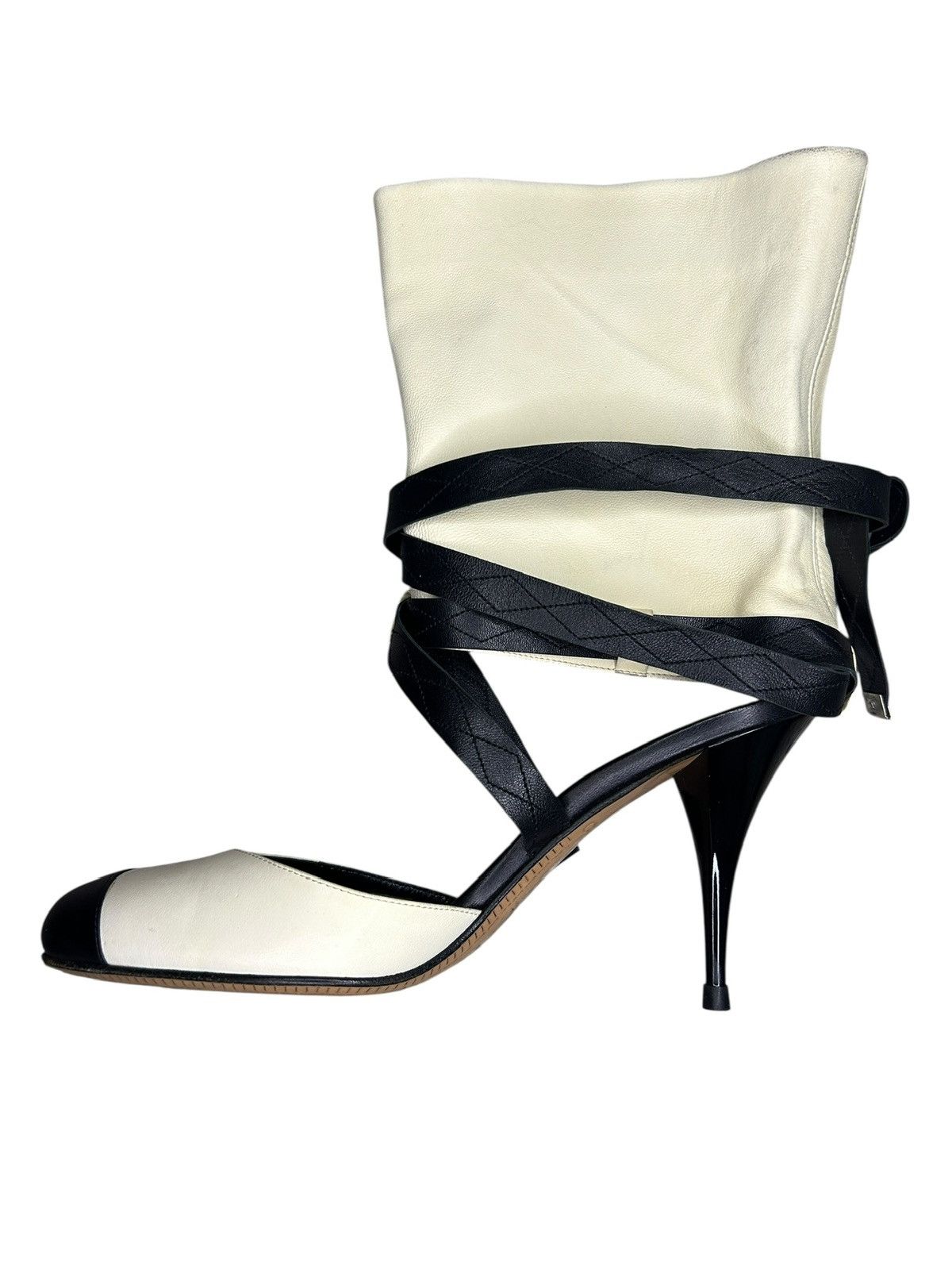 Chanel S/S 06 Glove Wrap Heels Size US 8 / IT 38 - 7 Thumbnail