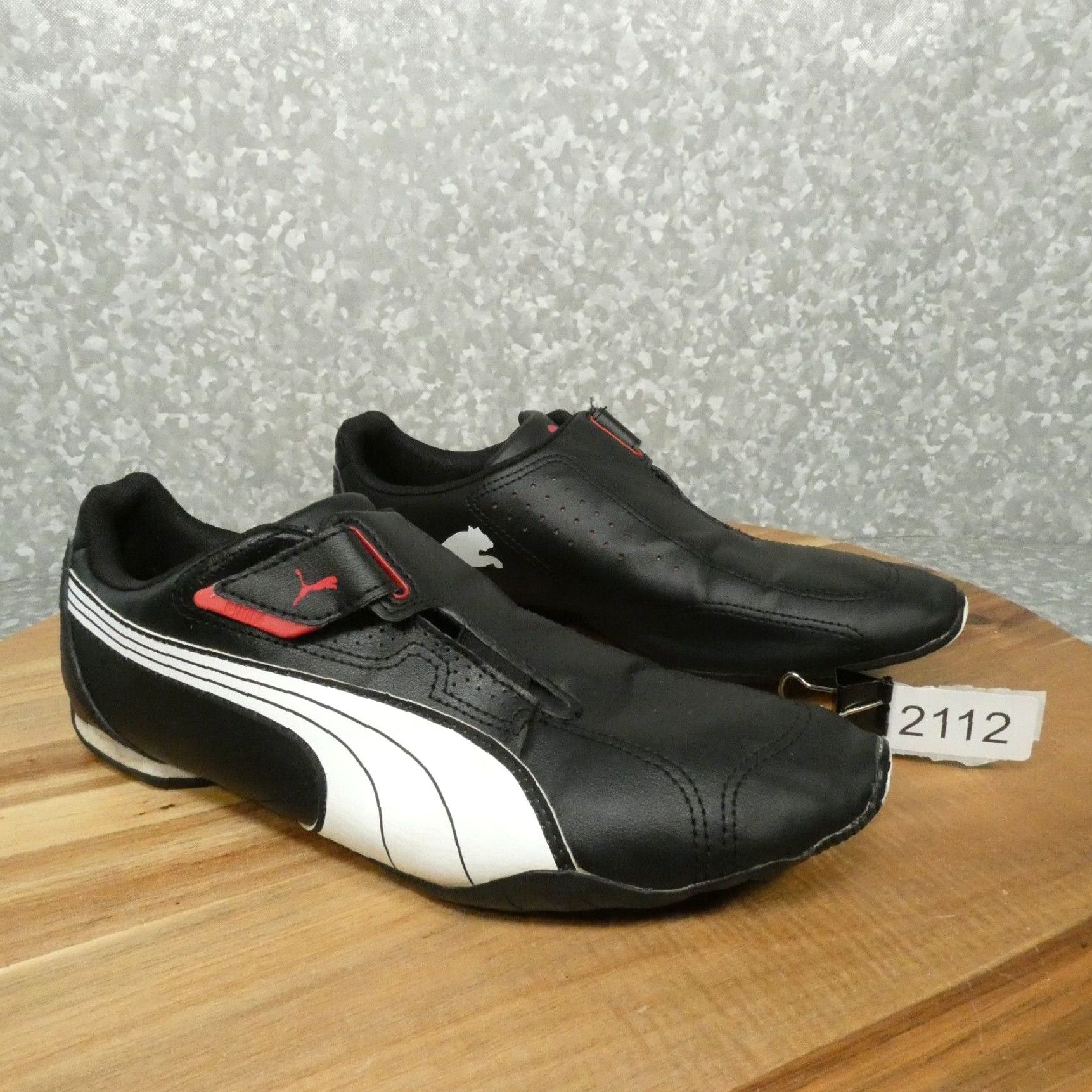 Puma Black and White Slip On Mens Puma Redon Move Sneaker in Size 10.5 with Code 18599902 Grailed