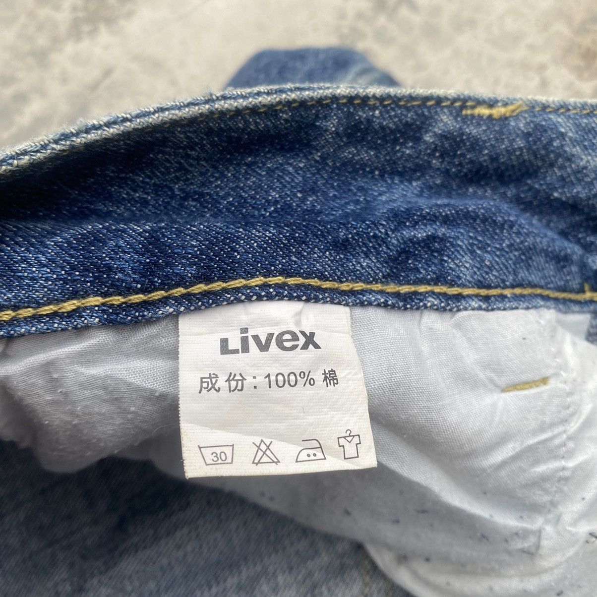 Japanese Brand 🔥LIVE X🔥 HYBRID JEANS Size 30" / US 8 / IT 44 - 8 Thumbnail
