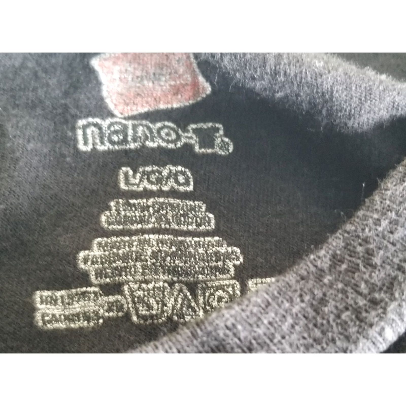 Hanes Hanes Gun T-Shirt Mens L Black The BS stops when the hammer drop Ammo Right Funny Cotton Size US L / EU 52-54 / 3 - 5 Thumbnail