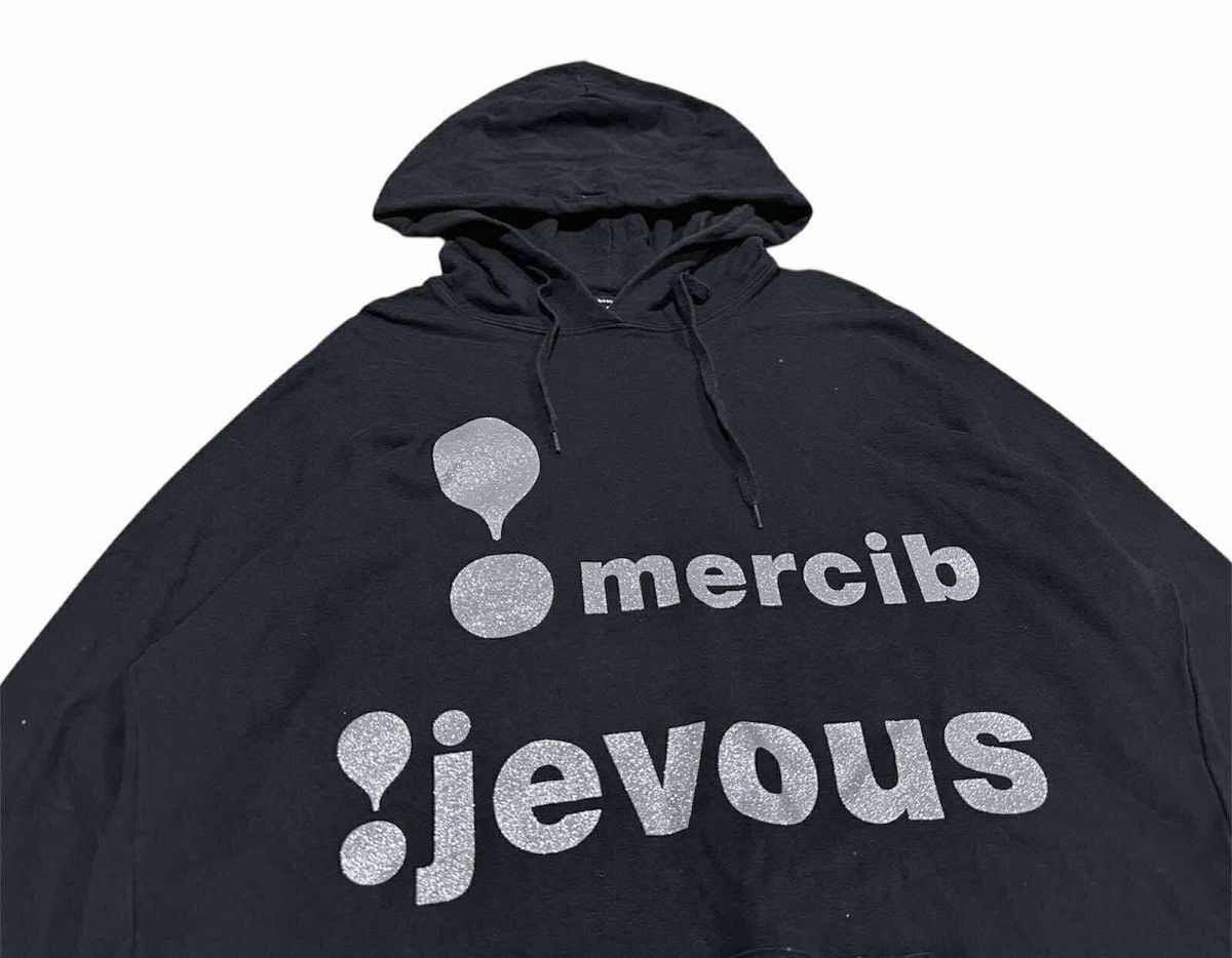 Issey Miyake 🔥Vintage Mercibeaucoup Issey Miyake Wide Hoodie Glitter Logo Size US XXL / EU 58 / 5 - 2 Thumbnail