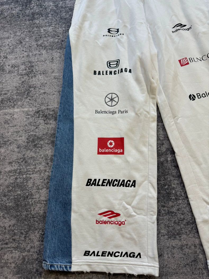 Balenciaga Balenciaga size XS Racing series logo sports pants Size US 27 - 5 Thumbnail