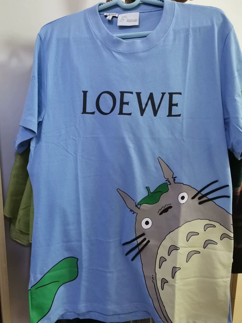 Loewe LOEWE Dragon Cat co-branded T-shirt Size L / US 10 / IT 46 - 1 Thumbnail