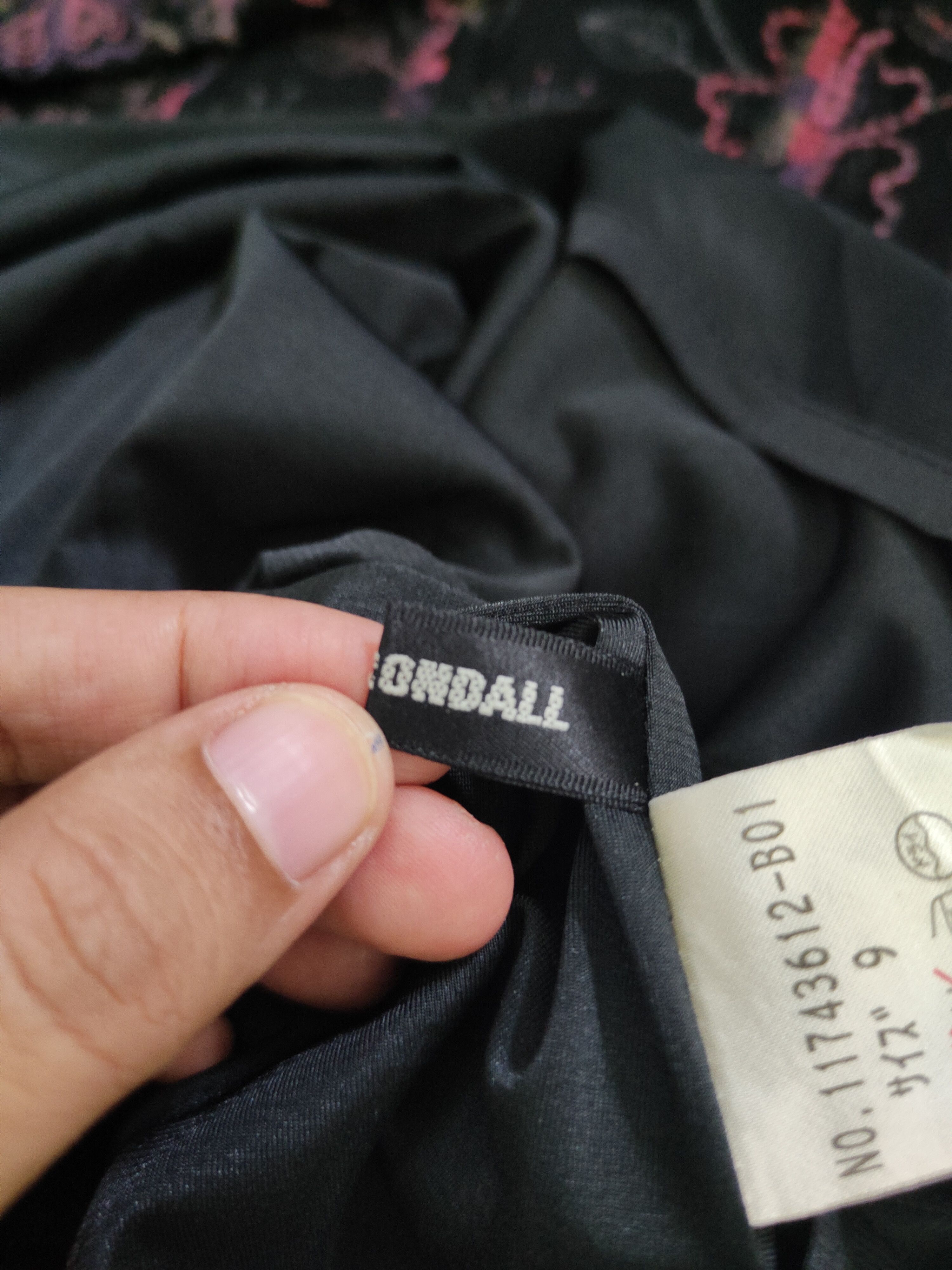 Japanese Brand × Vintage Joli & Grondall Black Pink Midi Skirts #W1755 Size 26" / US 2 / IT 38 - 9 Thumbnail