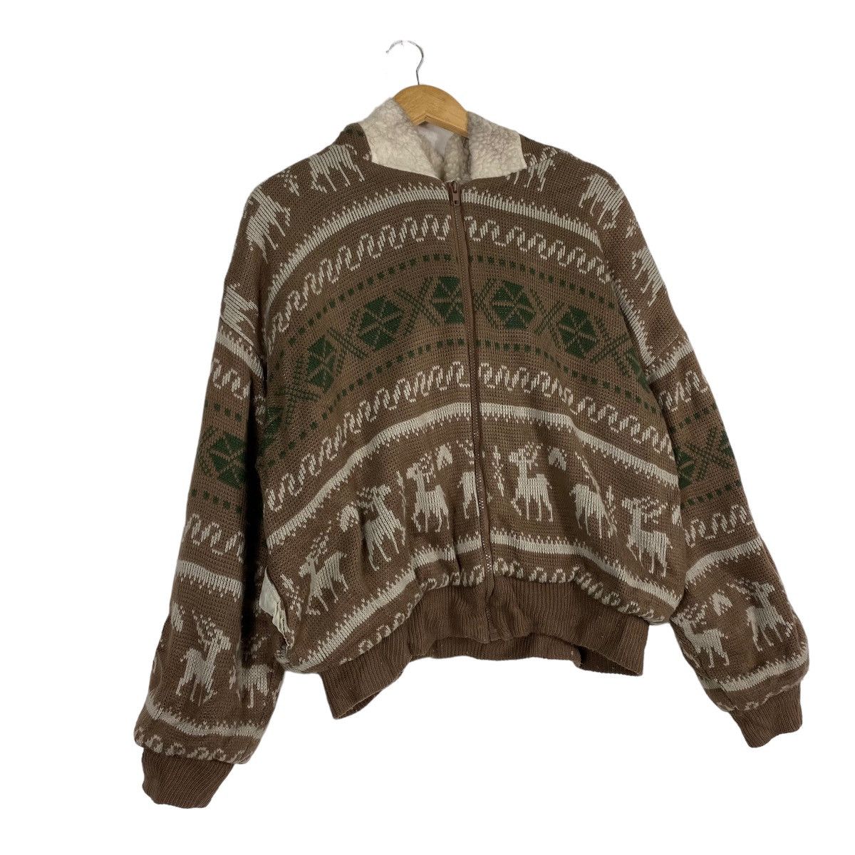 Japanese Brand Animal Native Allover Print Zipper Hoodie Jacket Size US M / EU 48-50 / 2 - 3 Thumbnail