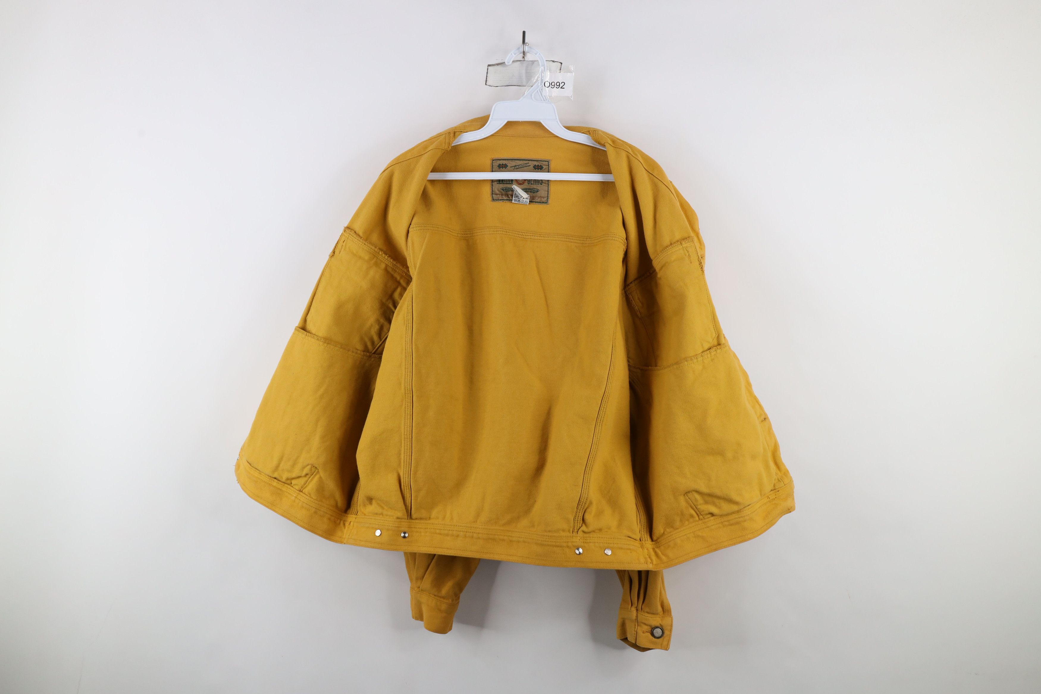 Vintage Vintage 90s Streetwear Pigment Dye Denim Trucker Jacket Size US M / EU 48-50 / 2 - 10 Thumbnail