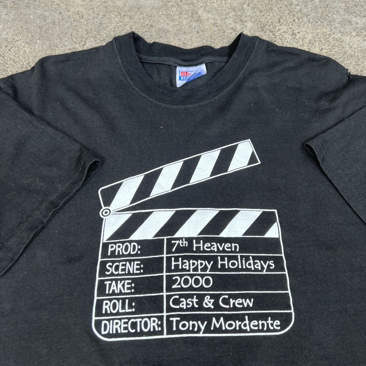 Vintage Vintage 7th Heaven Tony Mordente TV series Promo Tee Drama Size US M / EU 48-50 / 2 - 1 Thumbnail