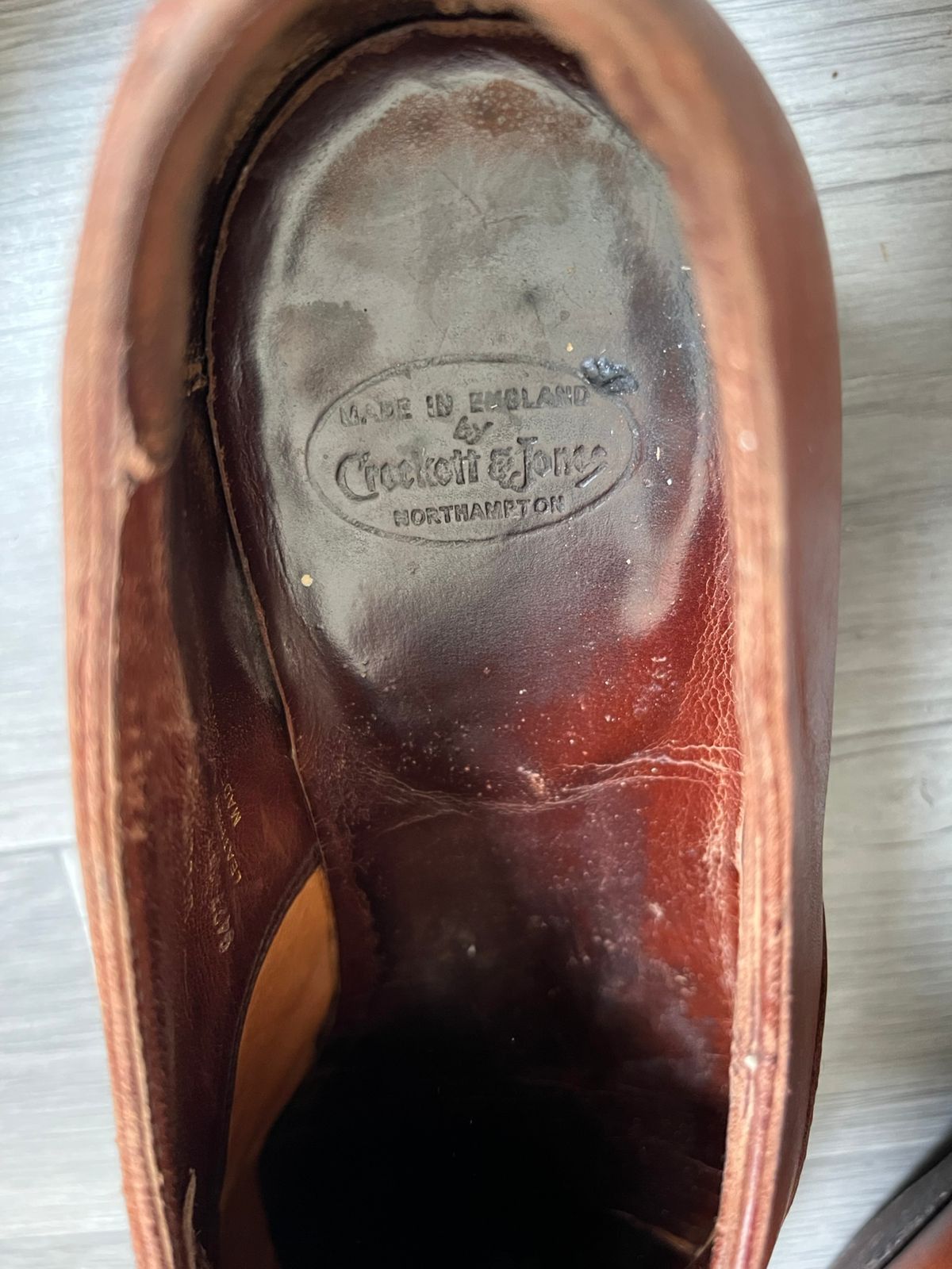Crockett & Jones Crockett & Jones Cap Toe Oxford Leather Shoes Size US 10 / EU 43 - 7 Thumbnail