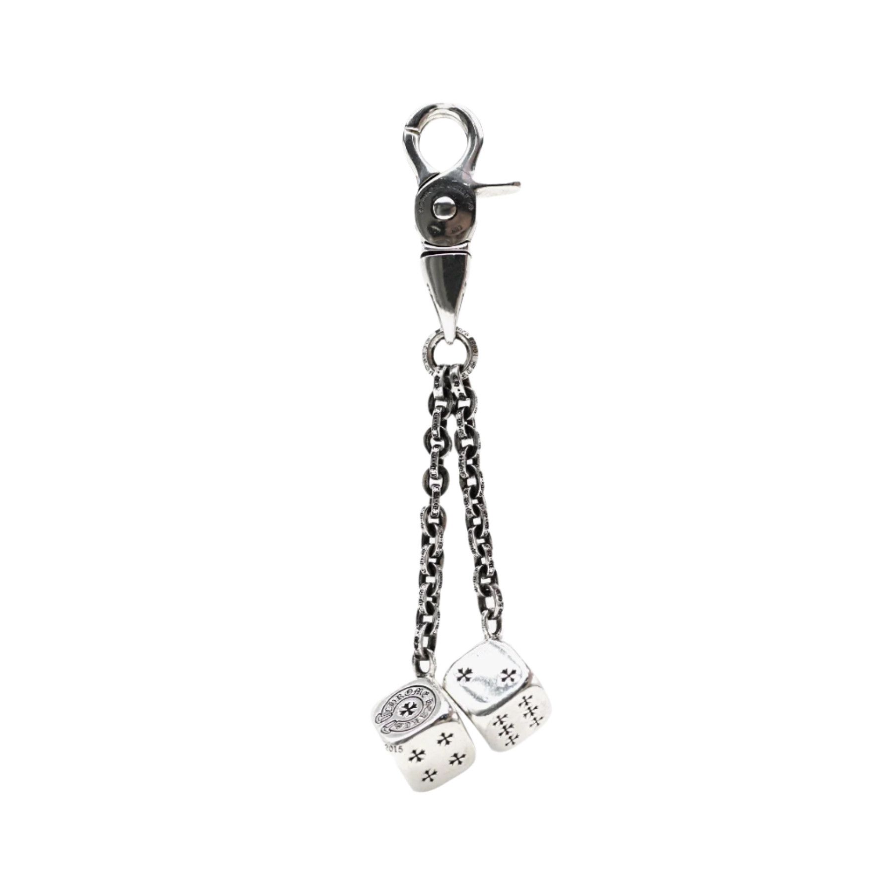 Chrome Hearts Chrome Hearts Silver Dice Keychain Size ONE SIZE - 3 Thumbnail