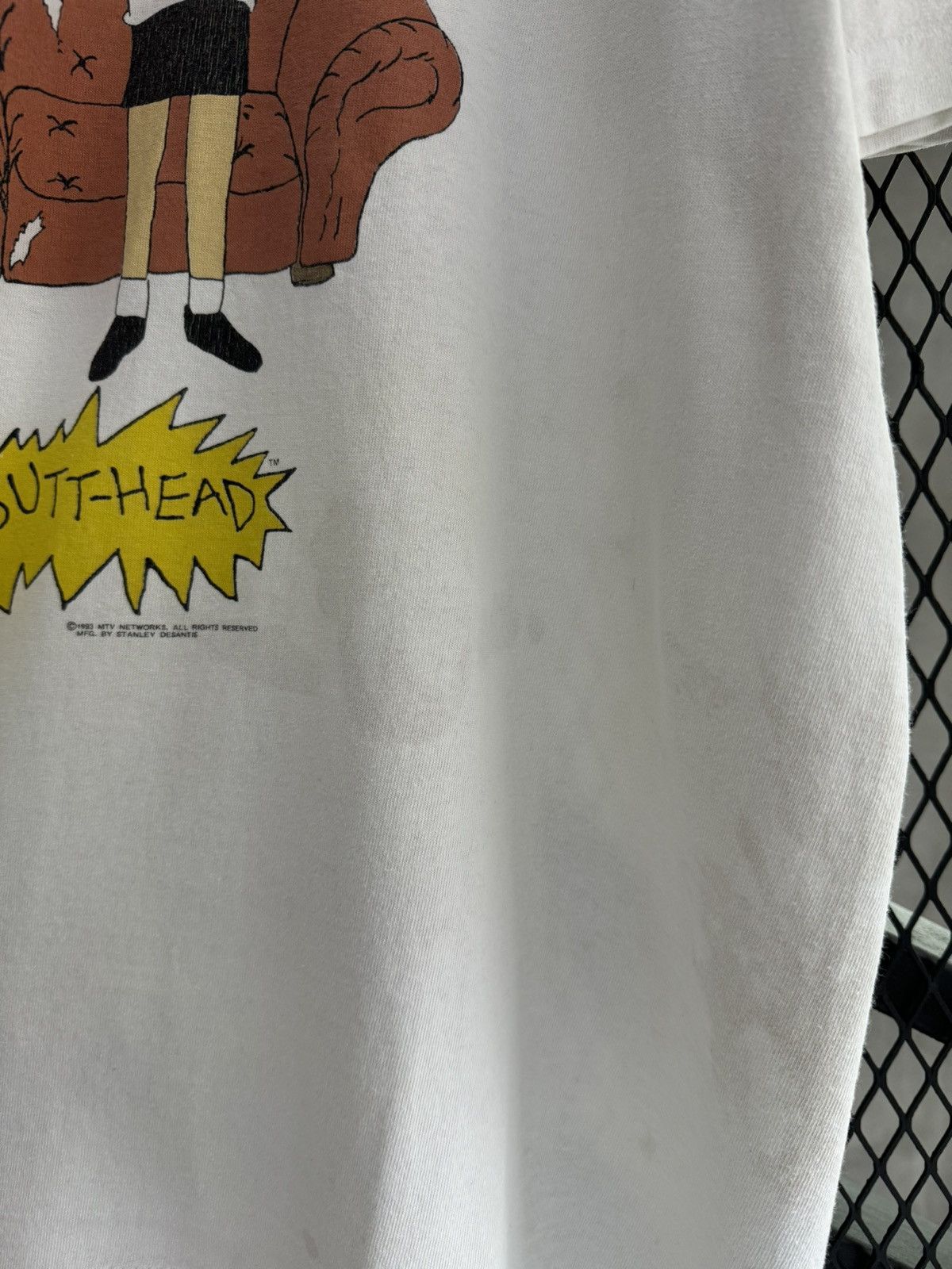 Mtv × Vintage Vintage 1993 Beavis and Butthead Stanley Desantis Promo Tee Size US XL / EU 56 / 4 - 4 Thumbnail