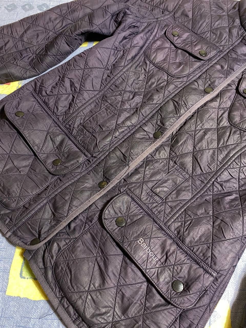 🔥 BARBOUR CORDUROY QUILTED JACKET MADE IN ENGLAND