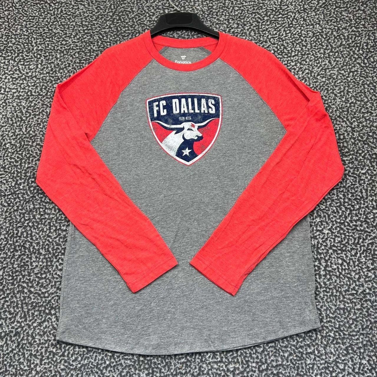 Other FC Dallas Shirt Men Fanatics Long Sleeve Crew Neck New L Size US L / EU 52-54 / 3 - 1 Thumbnail