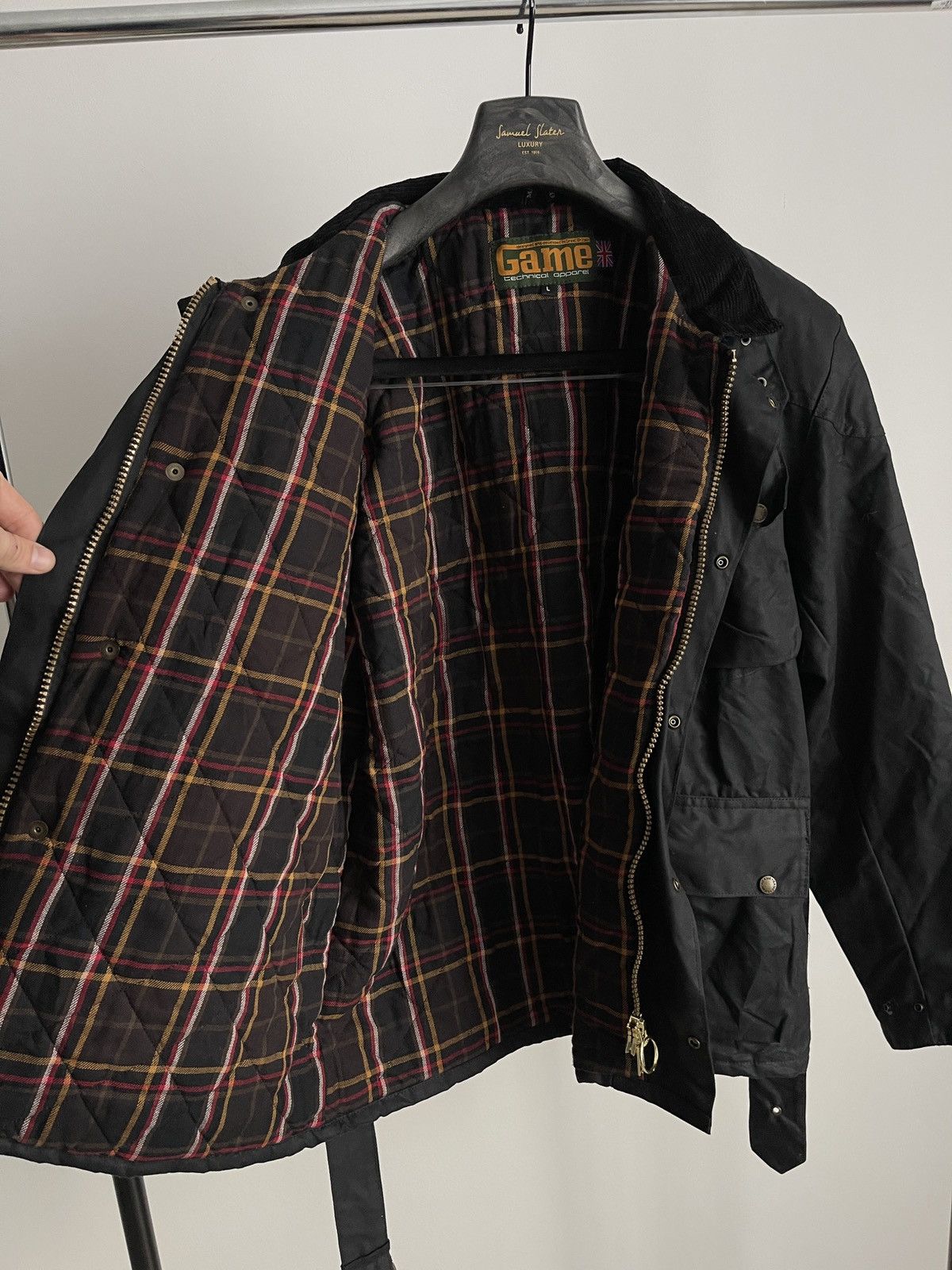 Vintage Vintage waxed jacket Game Technical apparel bomber belt L Size US L / EU 52-54 / 3 - 6 Thumbnail