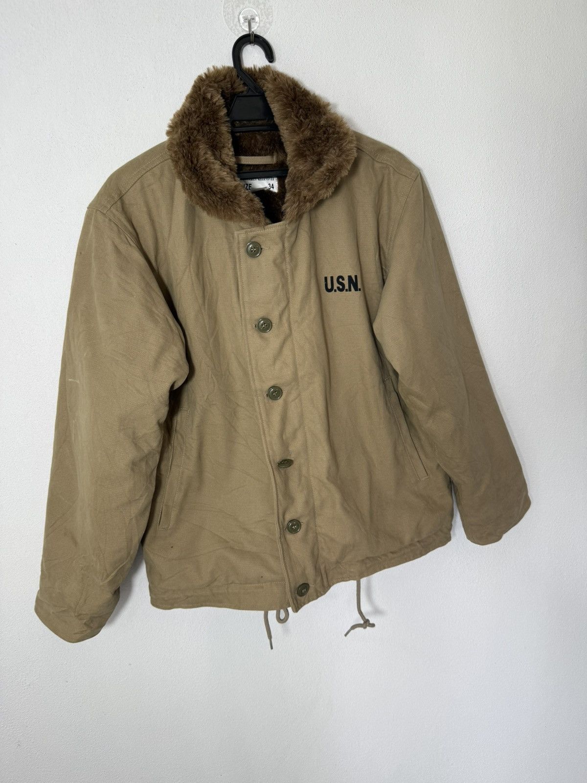 Japanese Brand 🔥VINTAGE REPRODUCTIONS USN DECK JACKETS Size US M / EU 48-50 / 2 - 3 Thumbnail