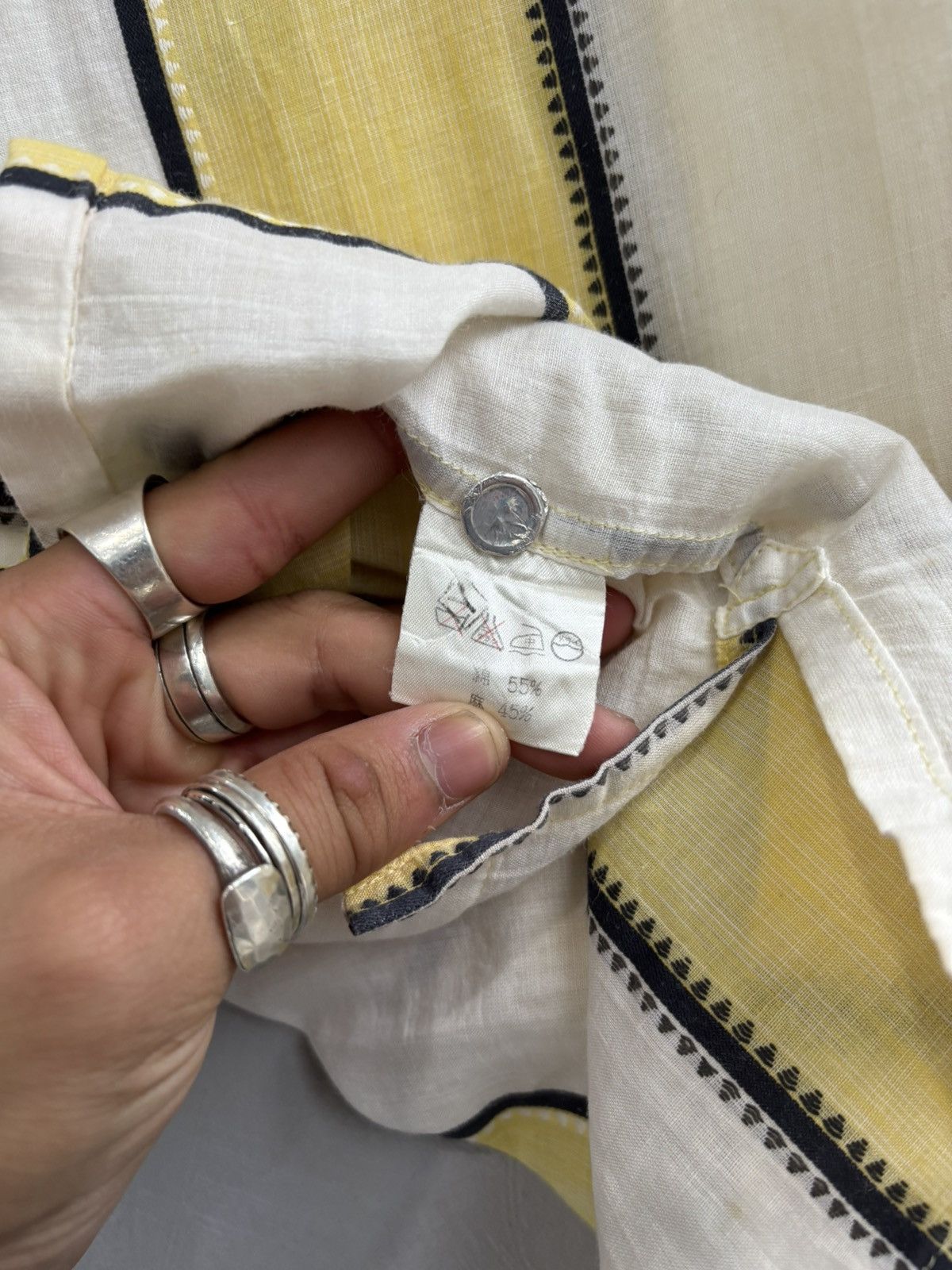 Issey Miyake Issey Miyake 80s Hakama camp collar shirt Size US M / EU 48-50 / 2 - 6 Thumbnail