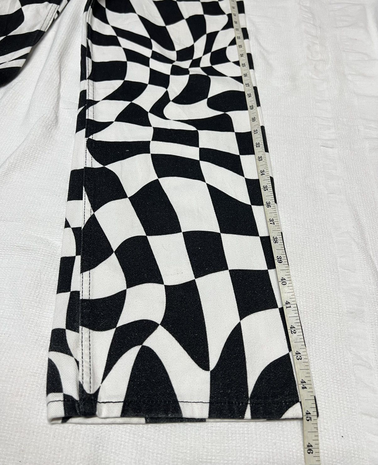 Jaded London 🔥HOT DROPS🔥 Jaded London Check Mate Relaxed Jeans Size US 32 / EU 48 - 17 Thumbnail