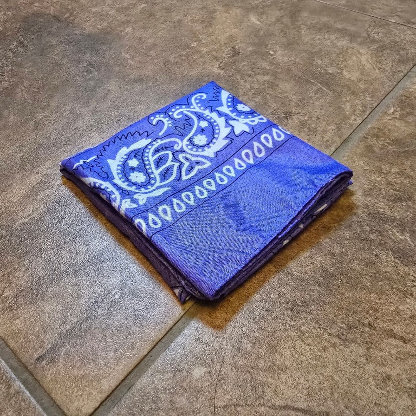 Other Iris Paisley Printed Classic Bandana Size ONE SIZE - 3 Thumbnail