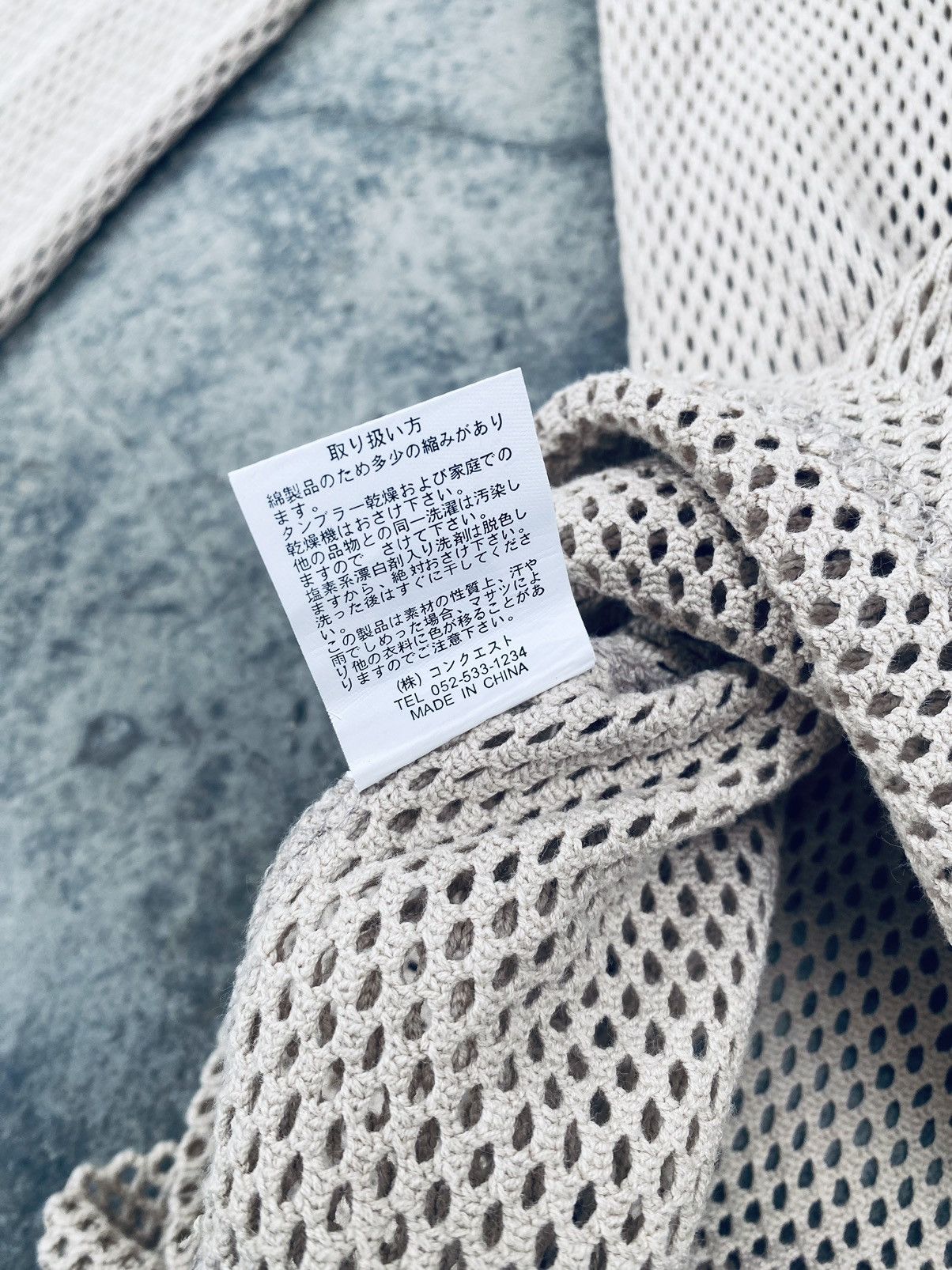Japanese Brand Vintage Y2k Face The Music Mesh Henley Long Sleeve Size US S / EU 44-46 / 1 - 6 Thumbnail