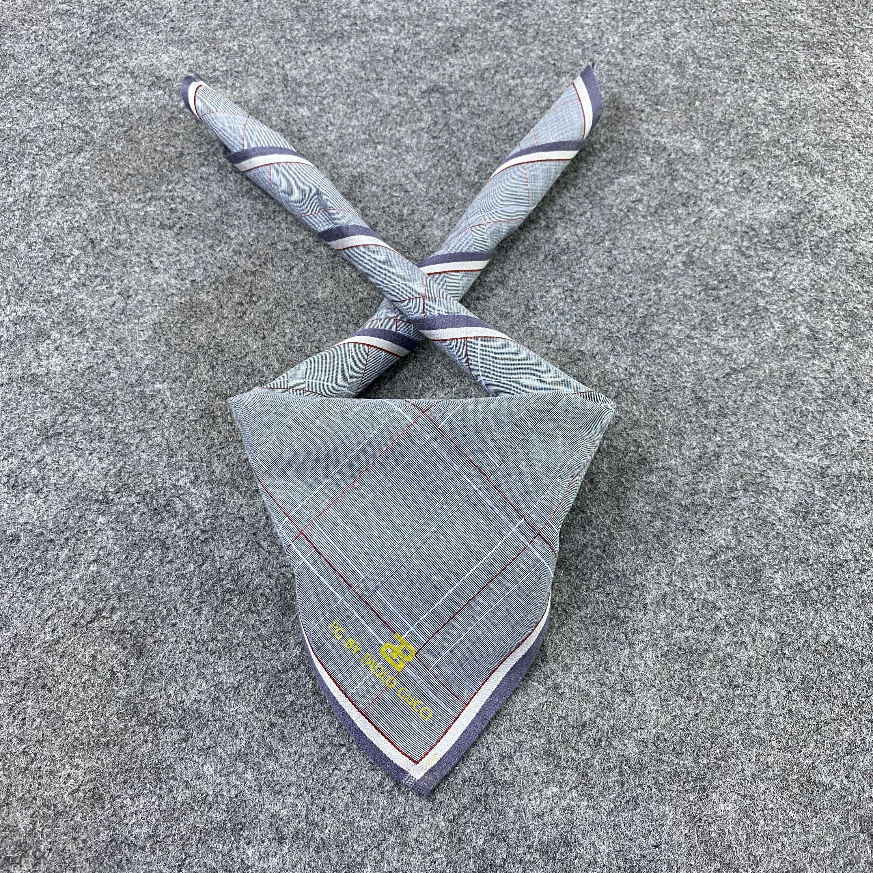 Paolo Gucci Paolo Gucci Handkerchief Neckerchief Bandana-B1810 Size ONE SIZE - 2 Thumbnail