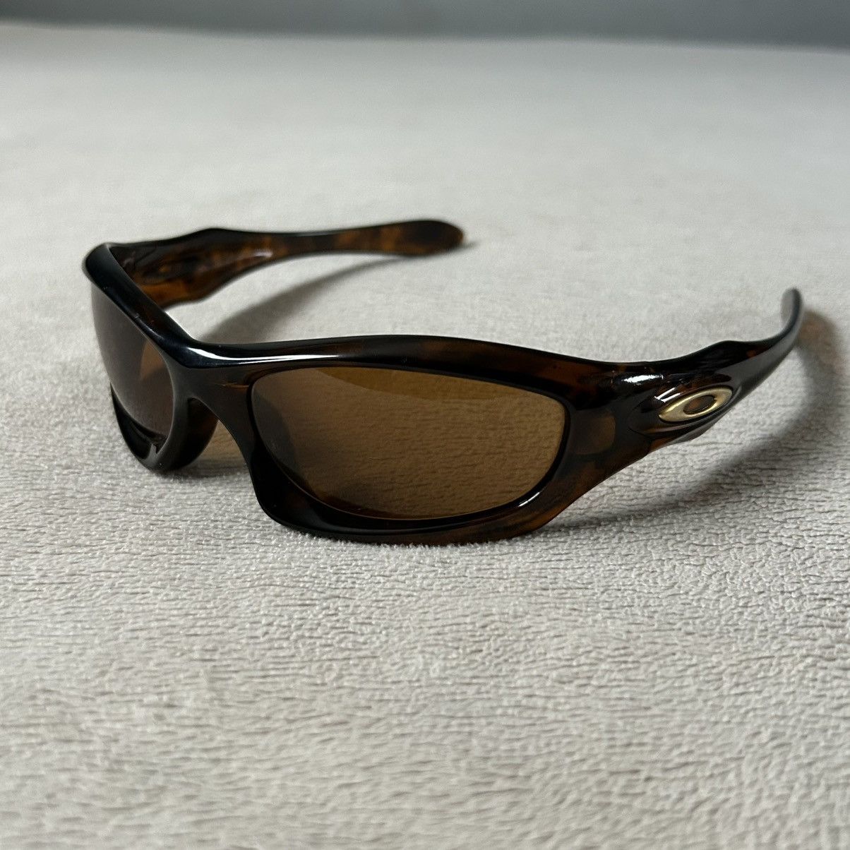 Oakley 2003 OAKLEY MONSTER DOG TORTOISE BROWN SUNGLASSES | Grailed