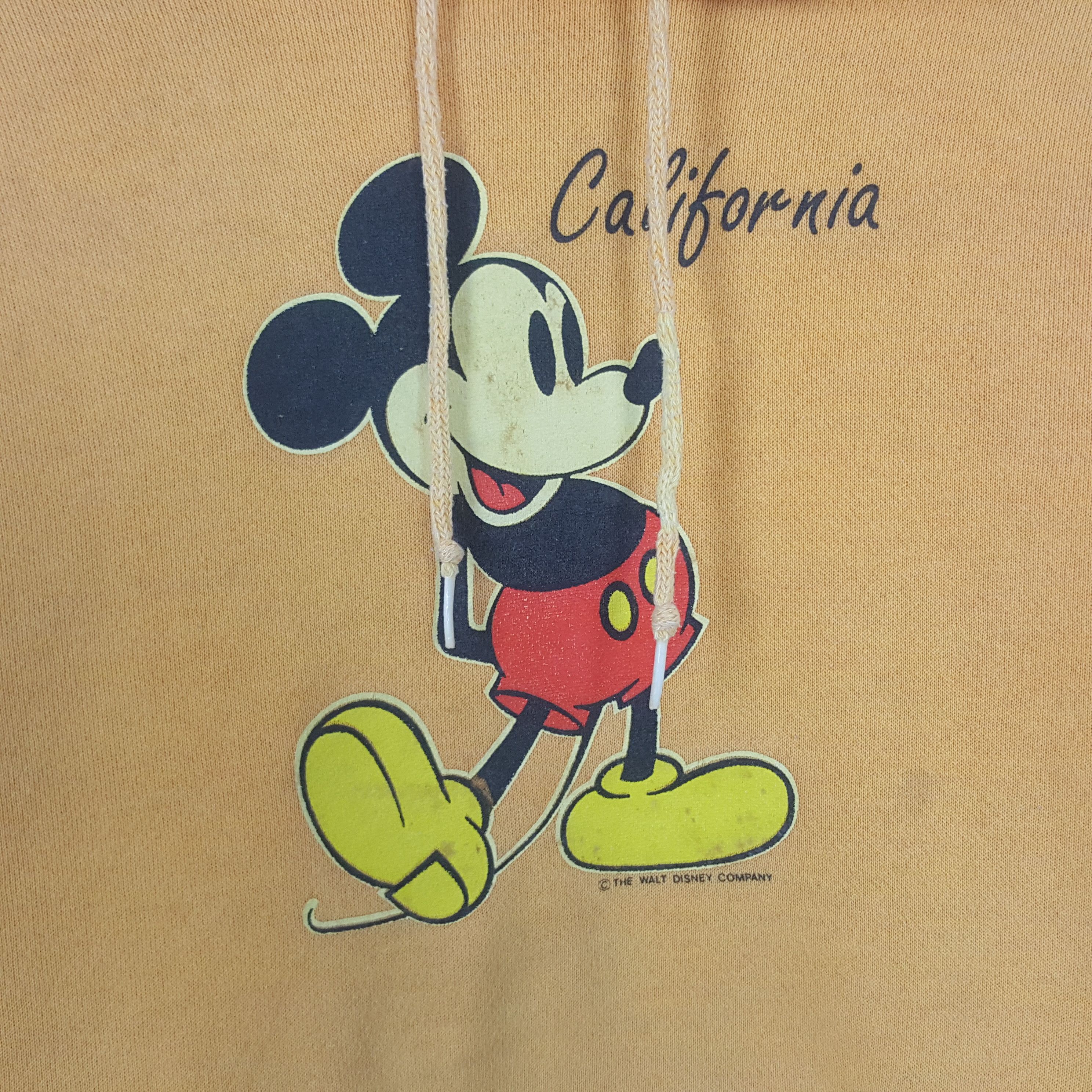 Mickey Mouse Vintage Mickey Mouse California Sweatshirt Hoodies Size L / US 10 / IT 46 - 2 Thumbnail