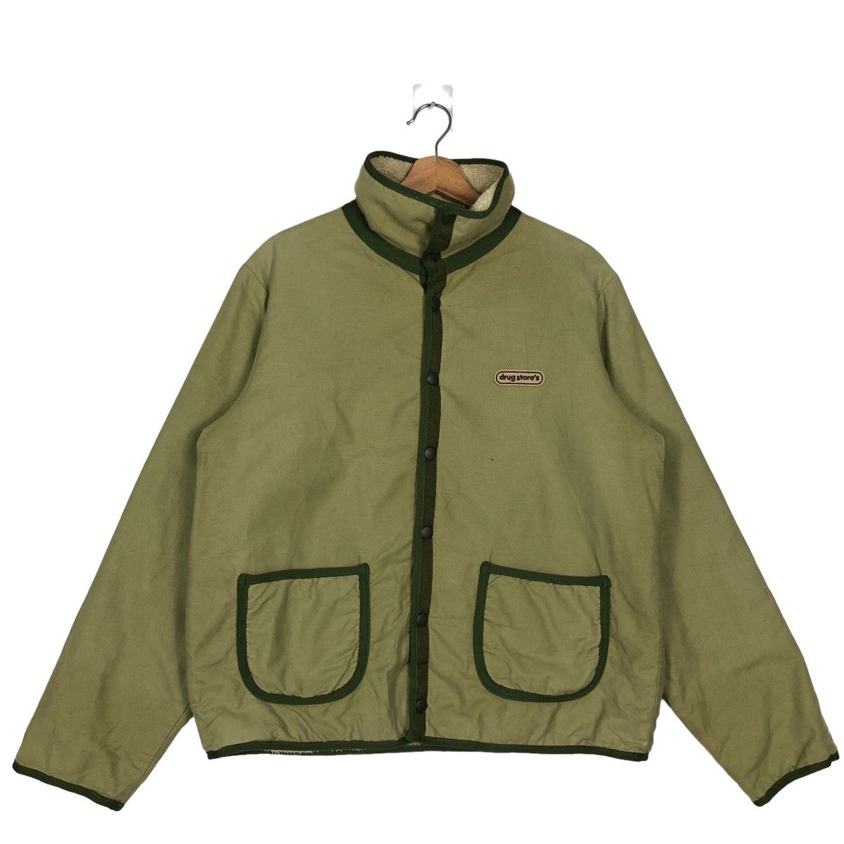 Hysteric Glamour 🔥90’s Cartoon Vintage Drug Store’s Wool Jacket Big Logo Size US M / EU 48-50 / 2 - 1 Thumbnail