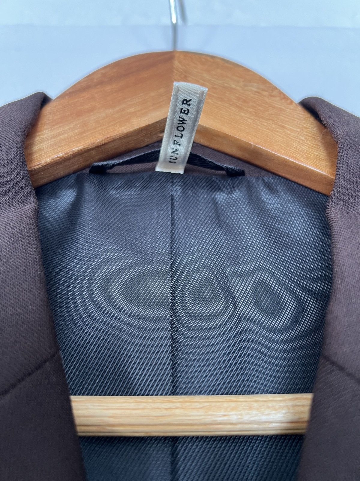 Sunflower Sunflower Brown Jet Blazer Size 50R - 3 Thumbnail