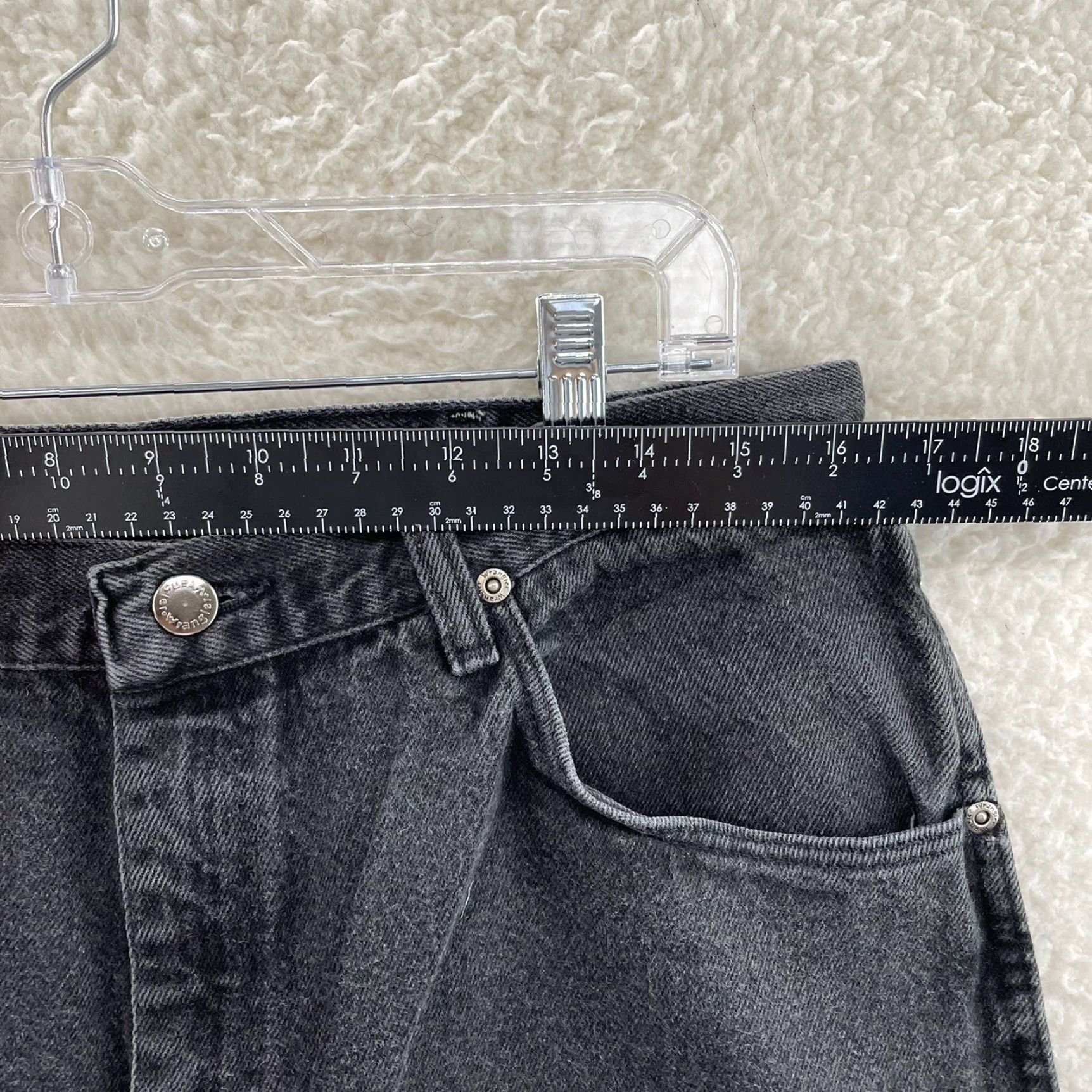 Wrangler VINTAGE Wrangler Jeans 36X34 Mens Grey Relaxed Fit Straight Leg | Wrangler Jeans 36 | Grey 1990s Mens Jeans Size US 36 / EU 52 - 5 Thumbnail