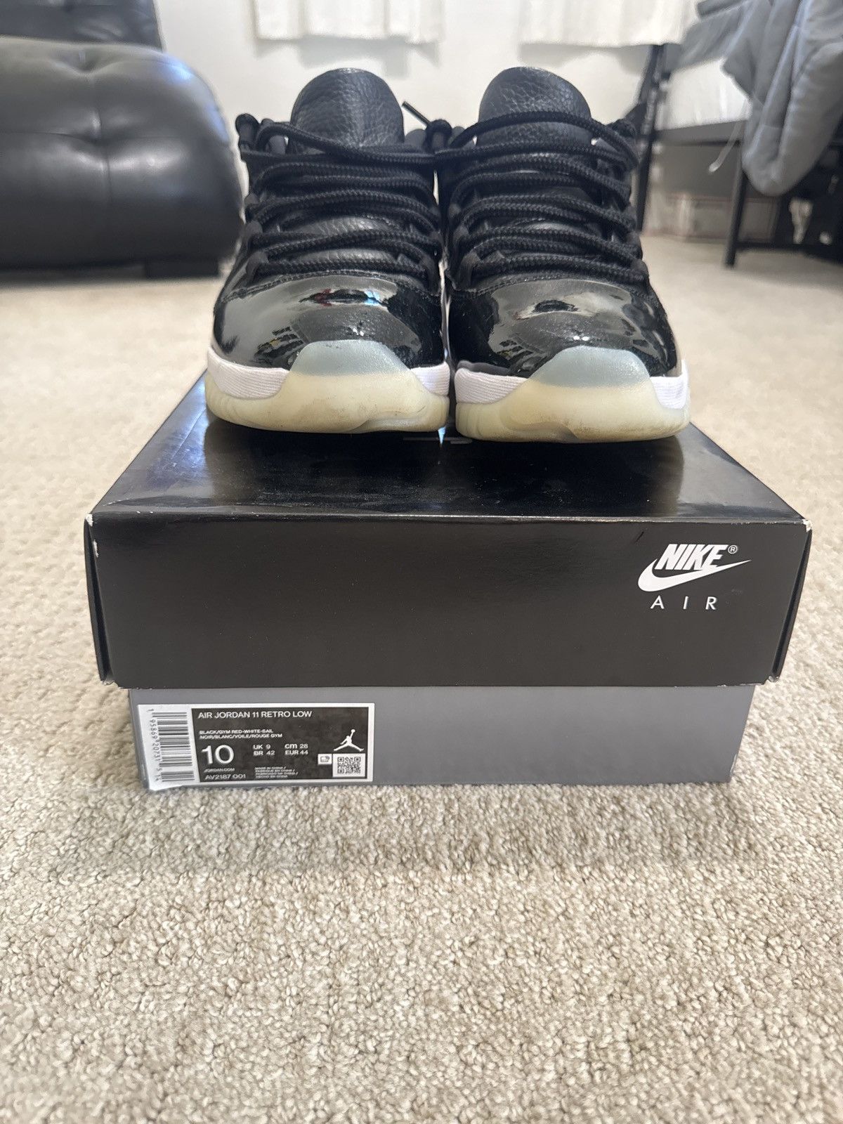 Jordan Brand Jordan 11 Retro Low 72-10 Size US 10 / EU 43 - 9 Thumbnail